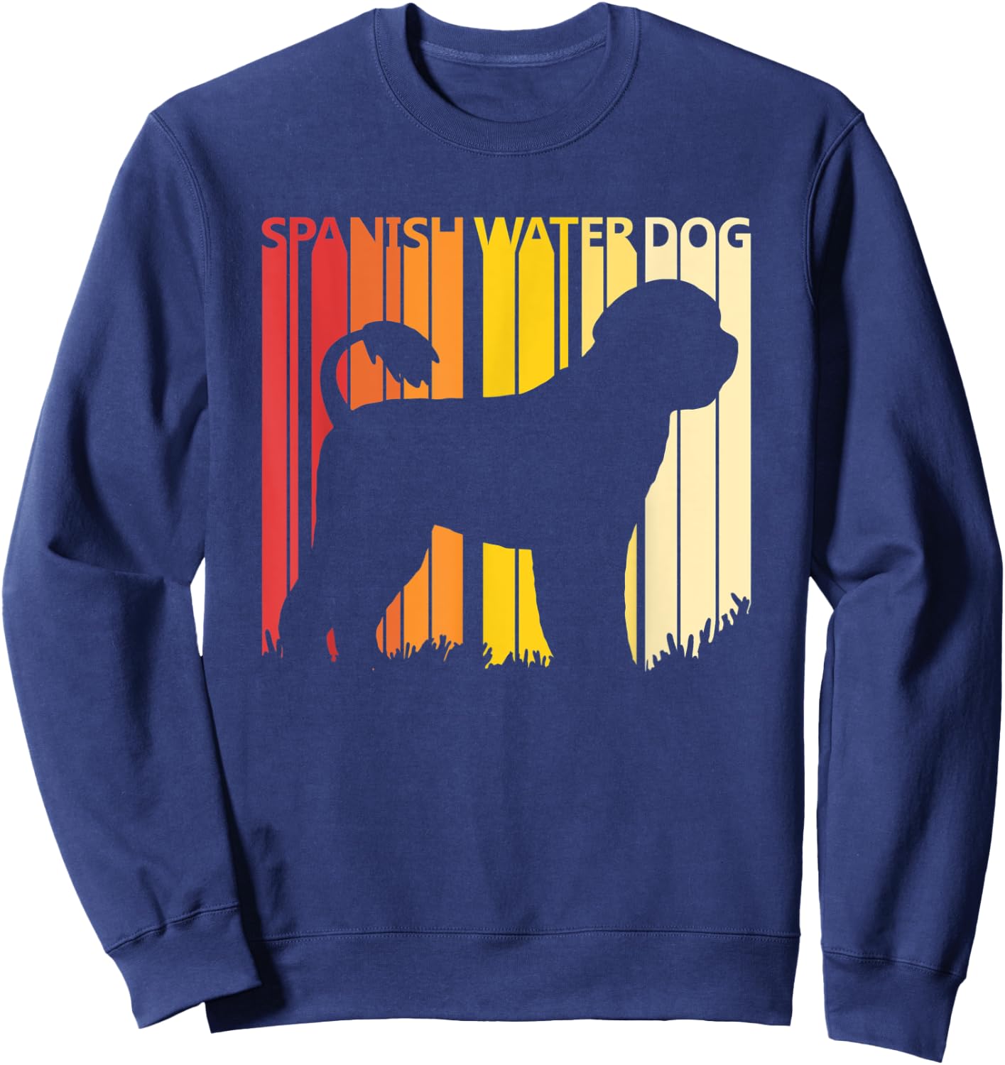 Spanish Water Dog Men Women Kids Sweatshirt - Sweatshirt | Navy