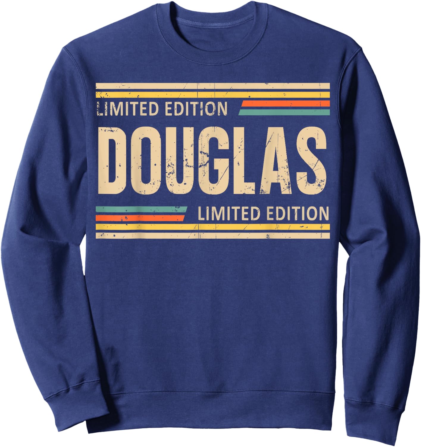 DOUGLAS Limited Edition Shirt DOUGLAS Name Personalized Sweatshirt - Sweatshirt | Navy