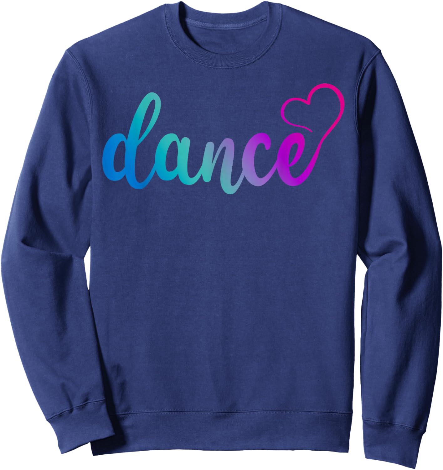 Cute Love Dance Stylish Dancer Dance Lover Dancing Sweatshirt - Sweatshirt | Navy