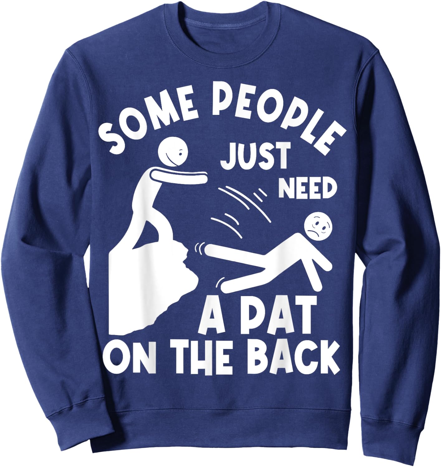 Funny Meme Humor Sarcastic Joke Gifts Women Kid Teen Sweatshirt - Sweatshirt | Navy