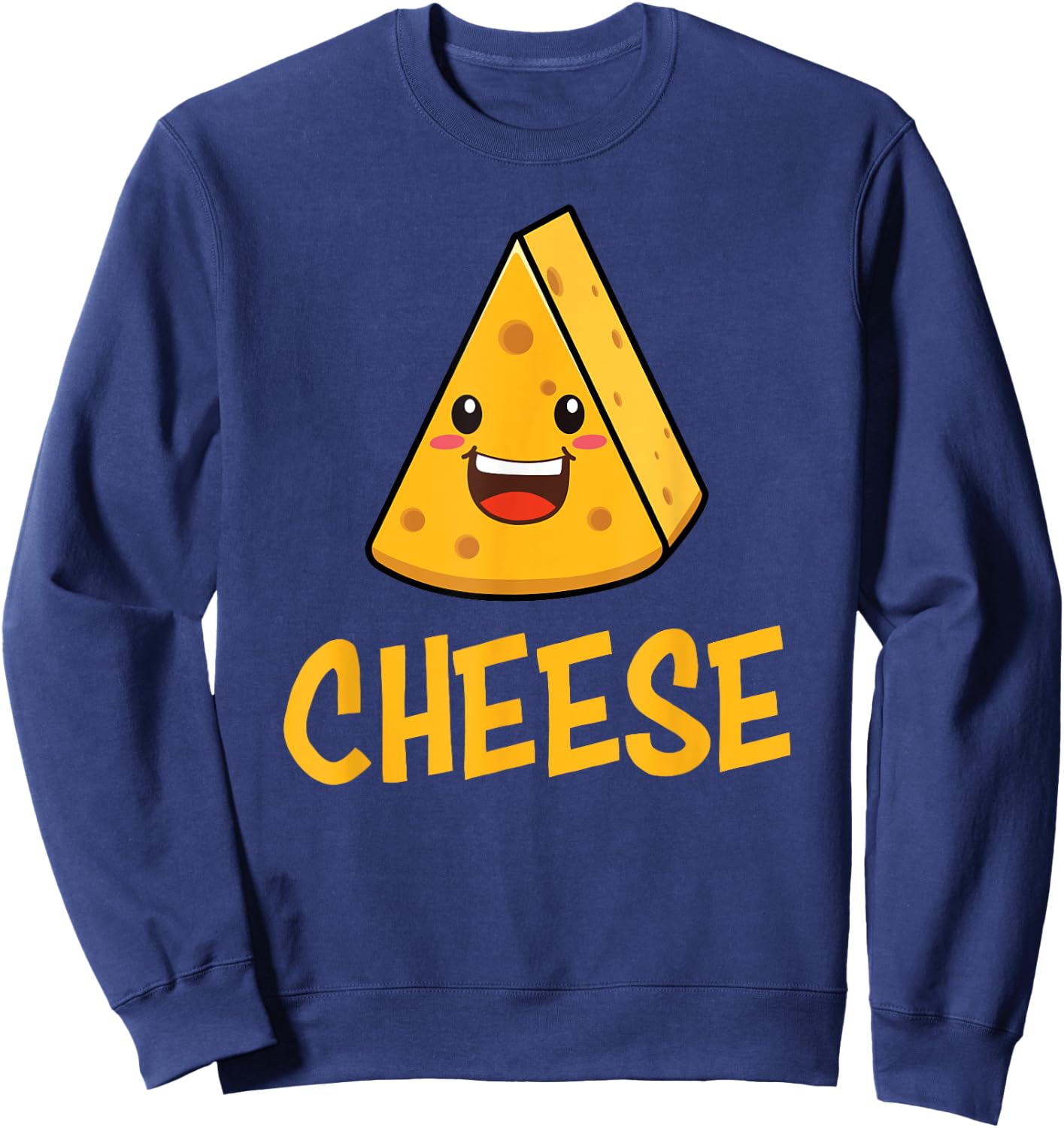 Ham & Cheese Matching Couple Halloween Best Friends Sweatshirt - Sweatshirt | Navy