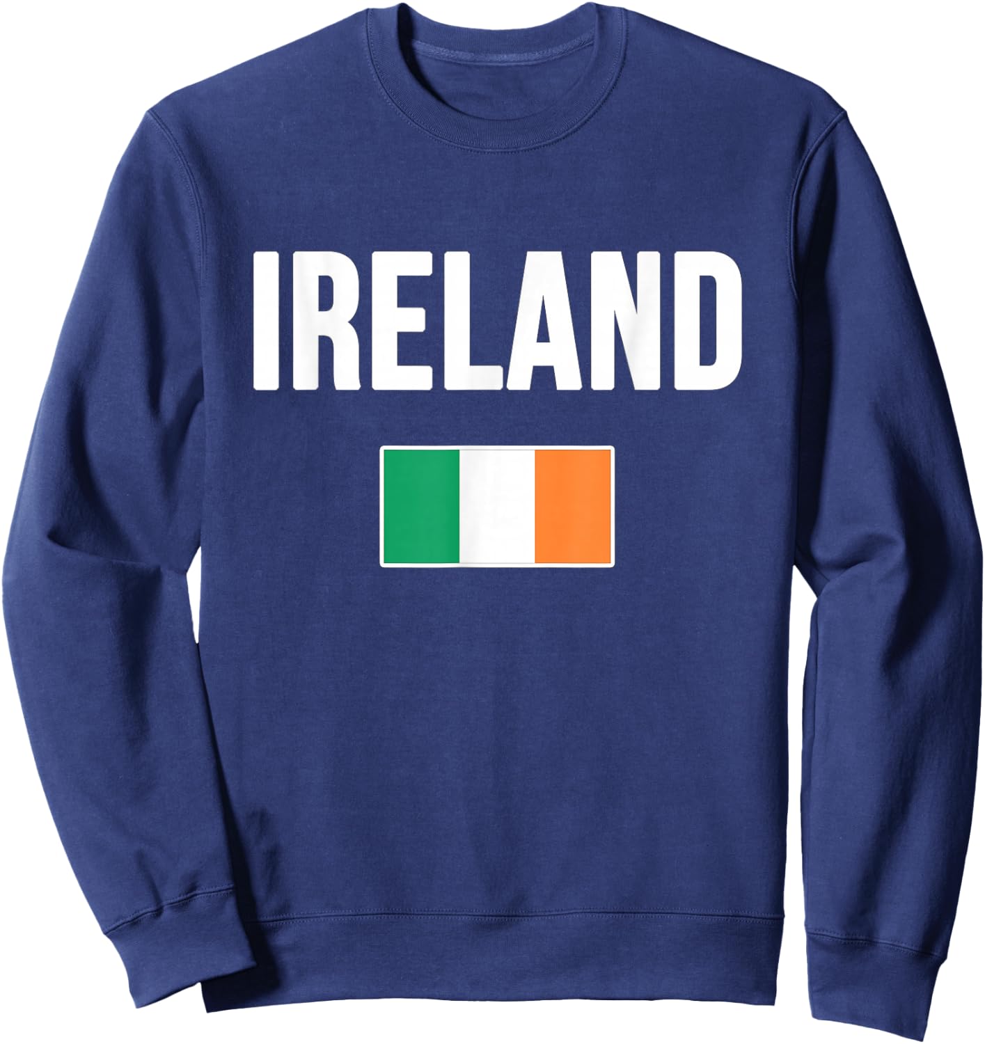 Ireland Irish Flag Souvenir Sweatshirt - Sweatshirt | Navy