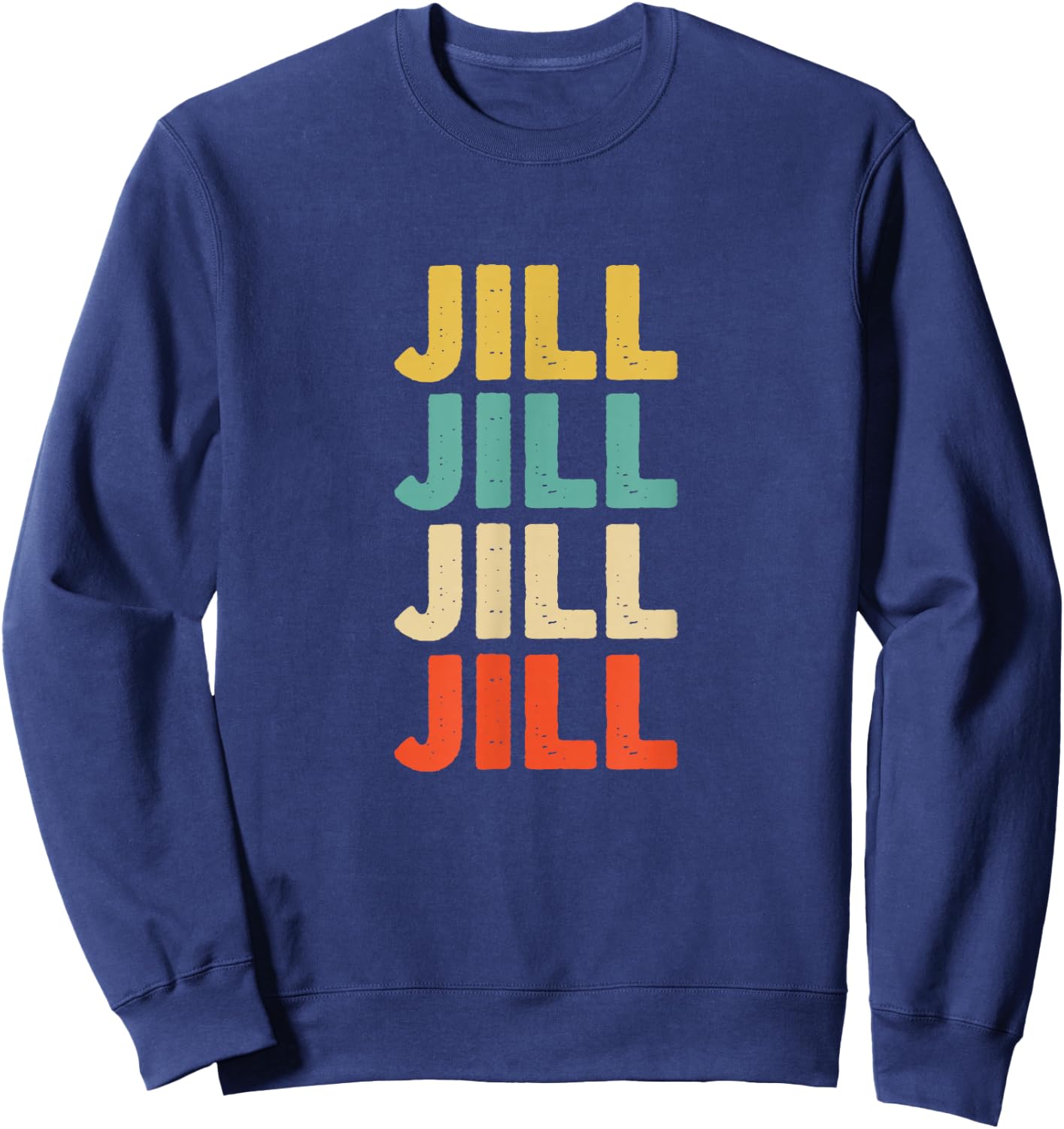 Jill Name Sweatshirt - Sweatshirt | Navy