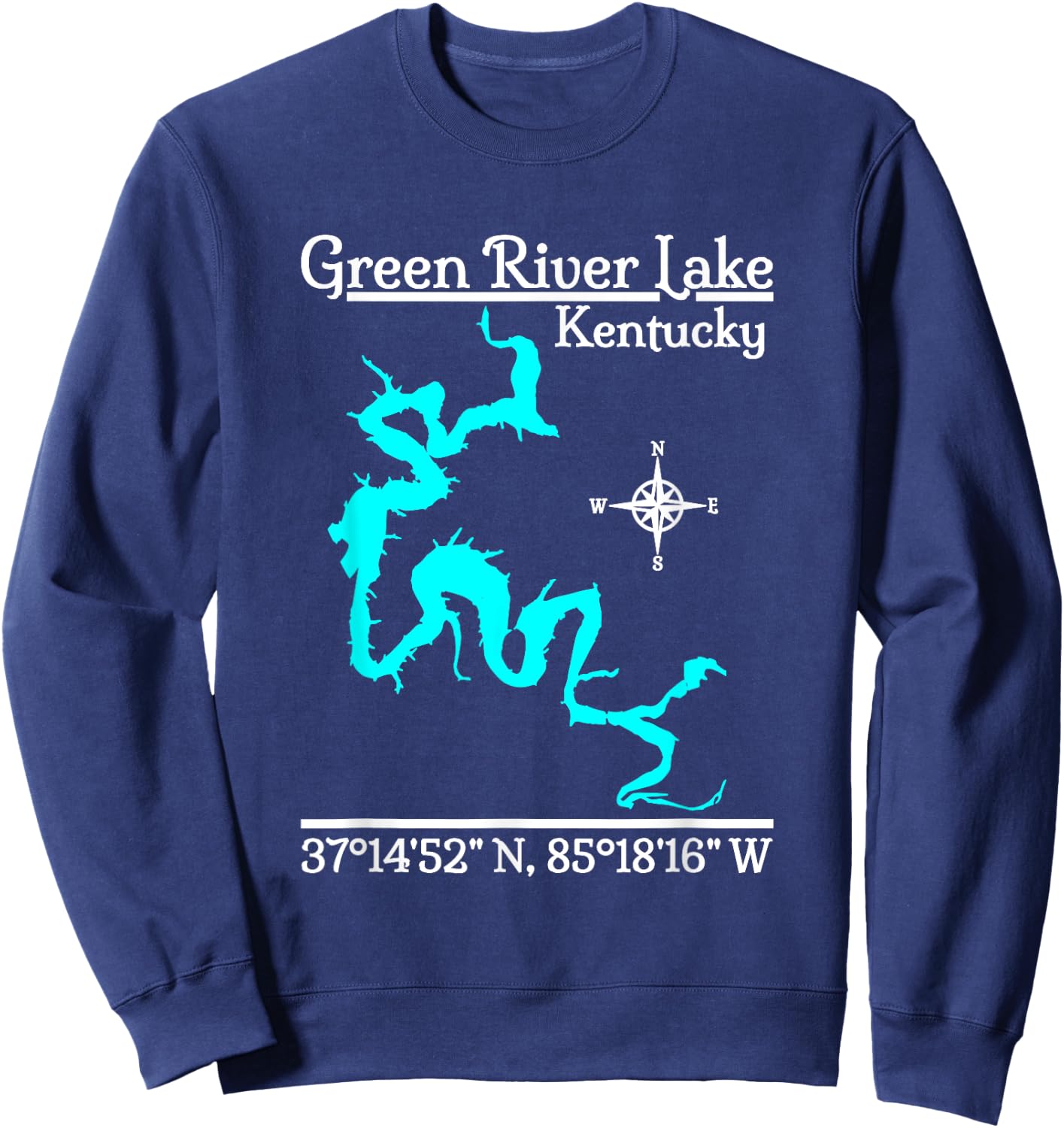 Green River Lake - Kentucky Sweatshirt - Sweatshirt | Navy