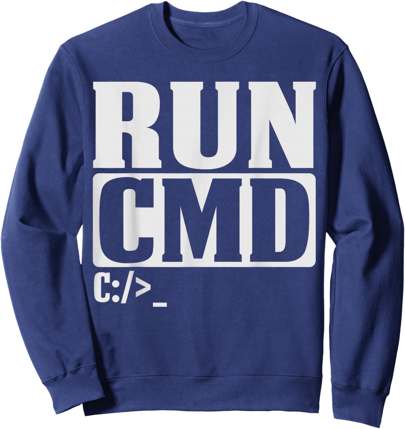 Run CMD Sweatshirt - Sweatshirt | Navy