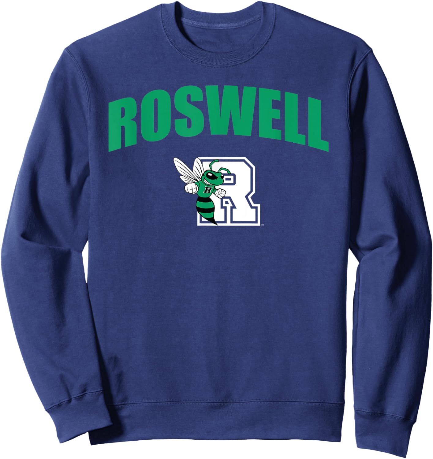 Roswell High School Hornets Sweatshirt - Sweatshirt | Navy