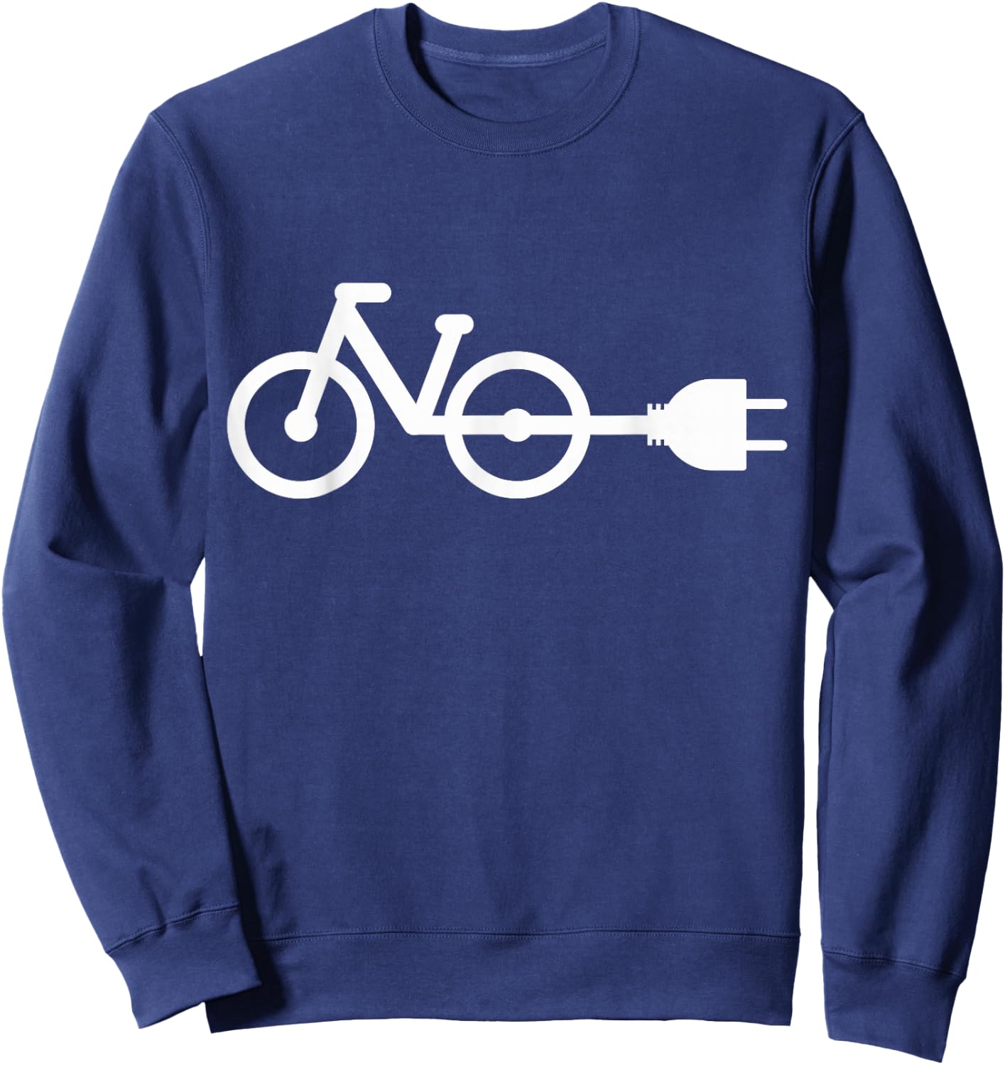 E-Bike Electric Bicycle Sweatshirt - Sweatshirt | Navy