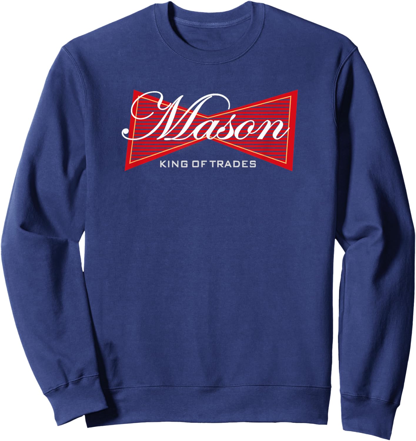 Funny Brick Mason Bricklayer Masonry Gift Sweatshirt - Sweatshirt | Navy