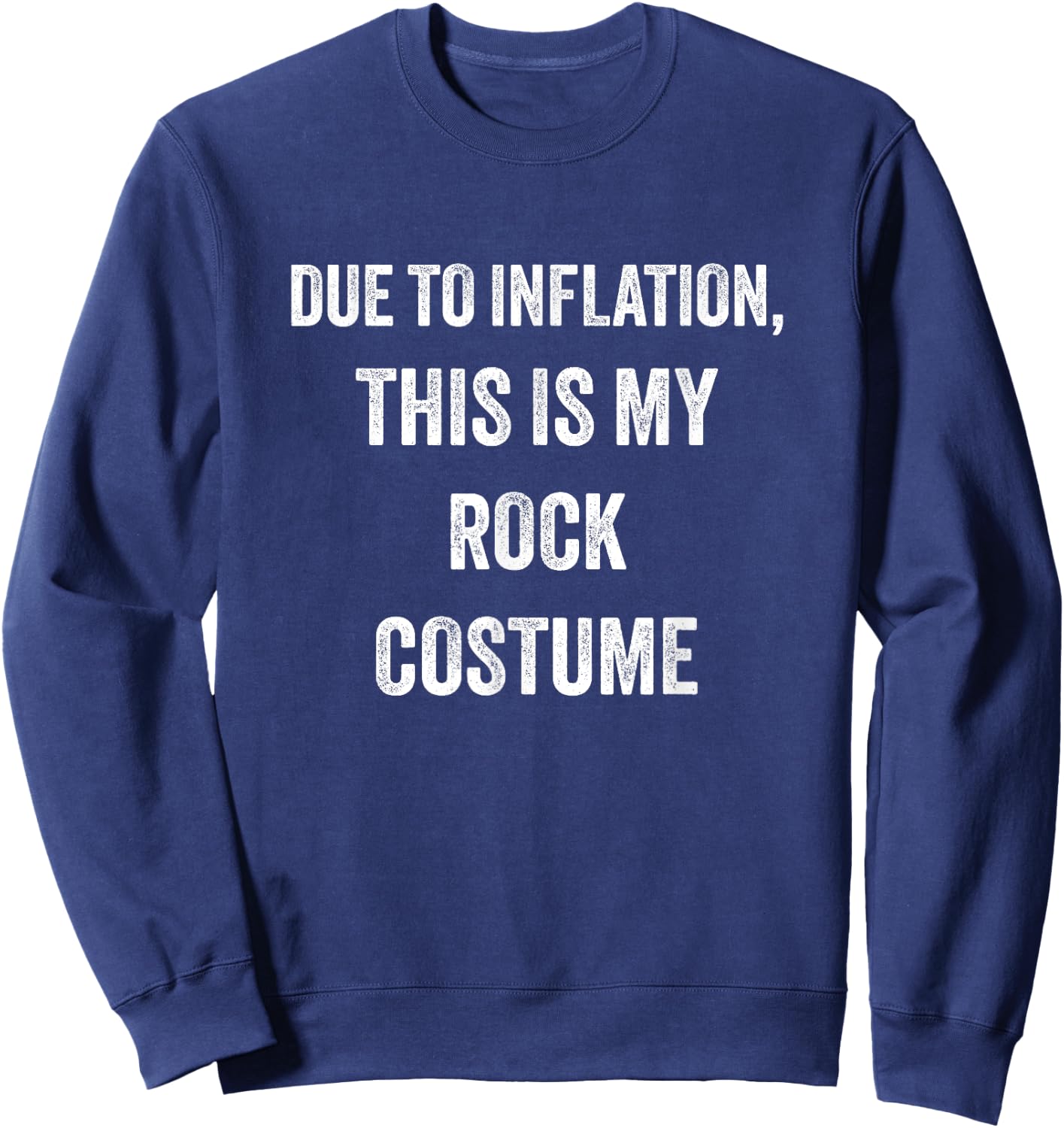 Rock Halloween Costume Sweatshirt - Sweatshirt | Navy