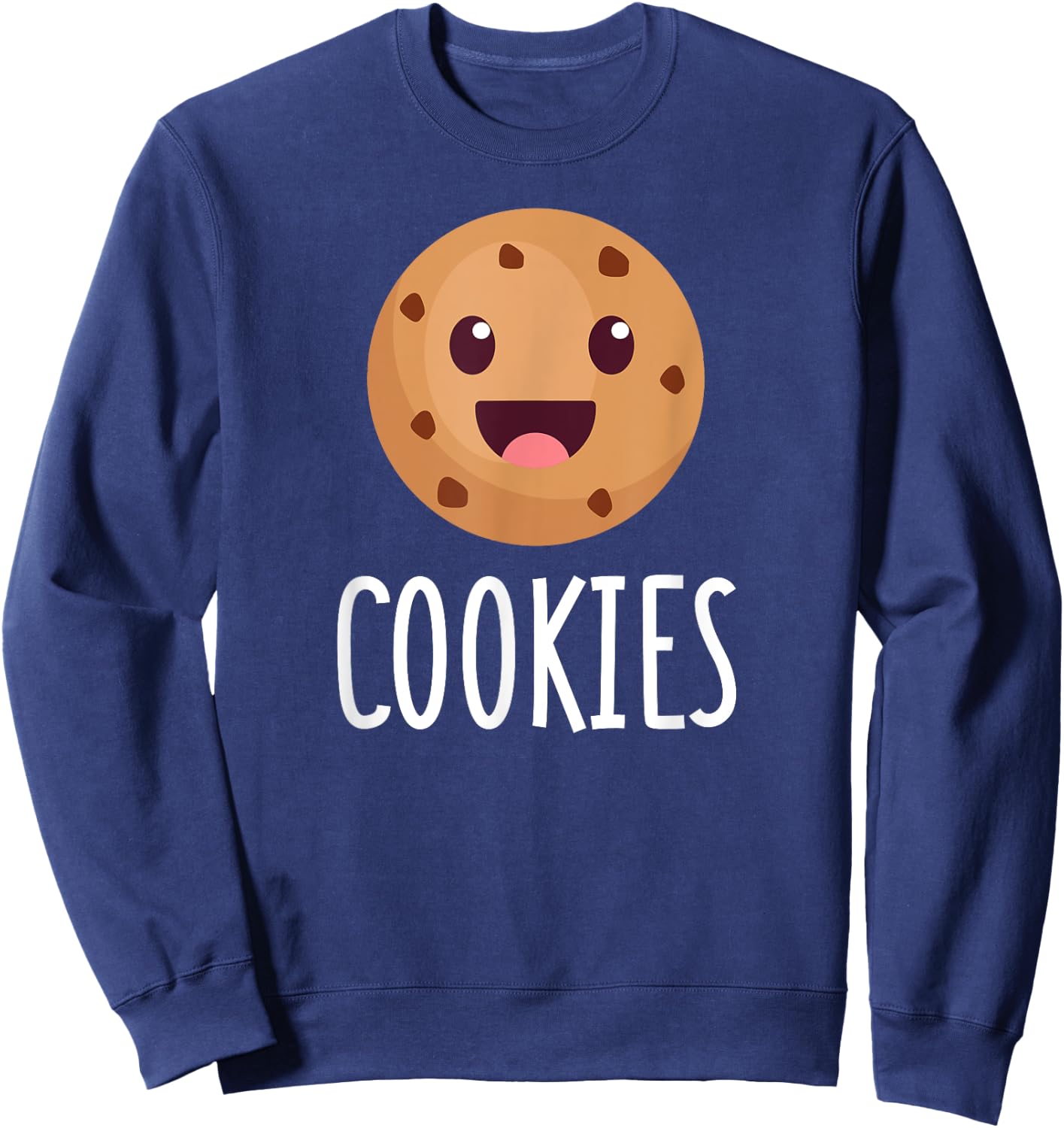 Milk & Cookies Matching Couple Halloween Best Friends Sweatshirt - Sweatshirt | Navy