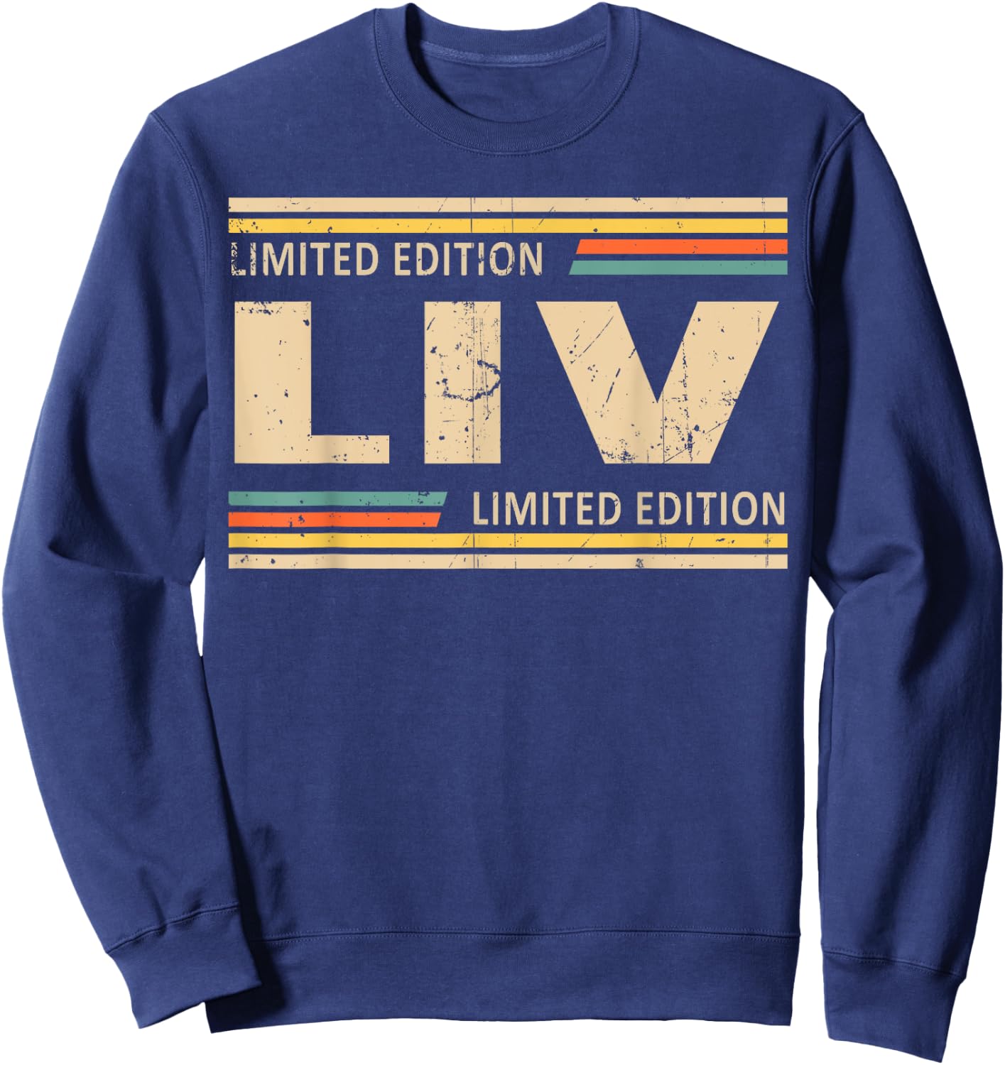 LIV Limited Edition Shirt LIV Name Personalized Sweatshirt - Sweatshirt | Navy