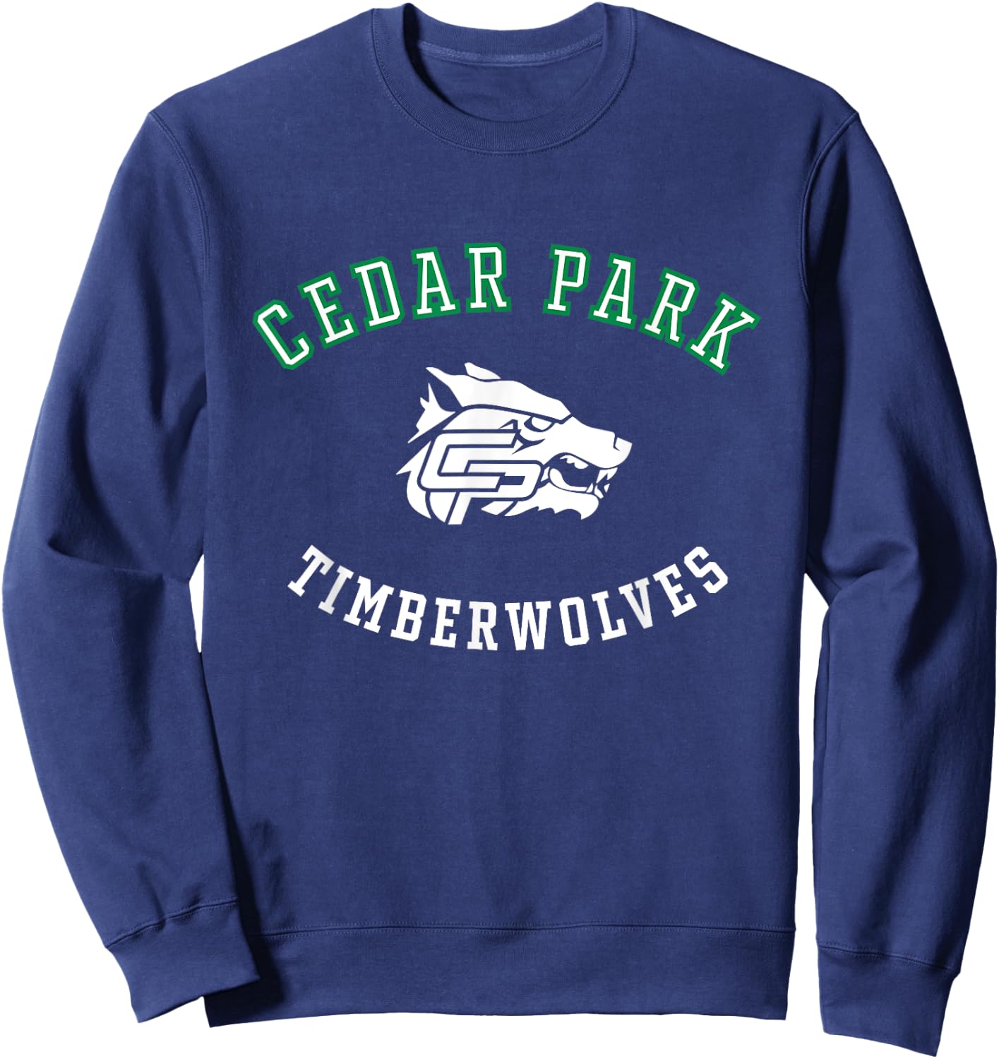Cedar Park High School Timberwolves C8 Sweatshirt - Sweatshirt | Navy