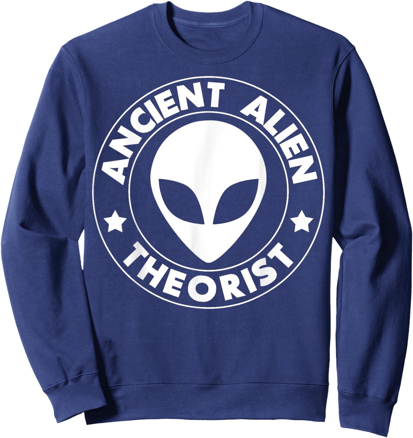 Space & Science Merchandise Ancient Alien Theorist Sweatshirt - Sweatshirt | Navy