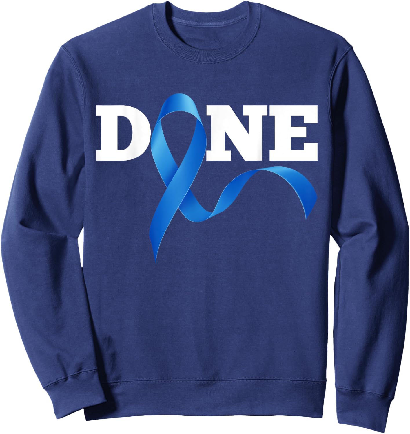 Last Day Of Chemo Radiation Prostate Cancer Survivor Sweatshirt - Sweatshirt | Navy