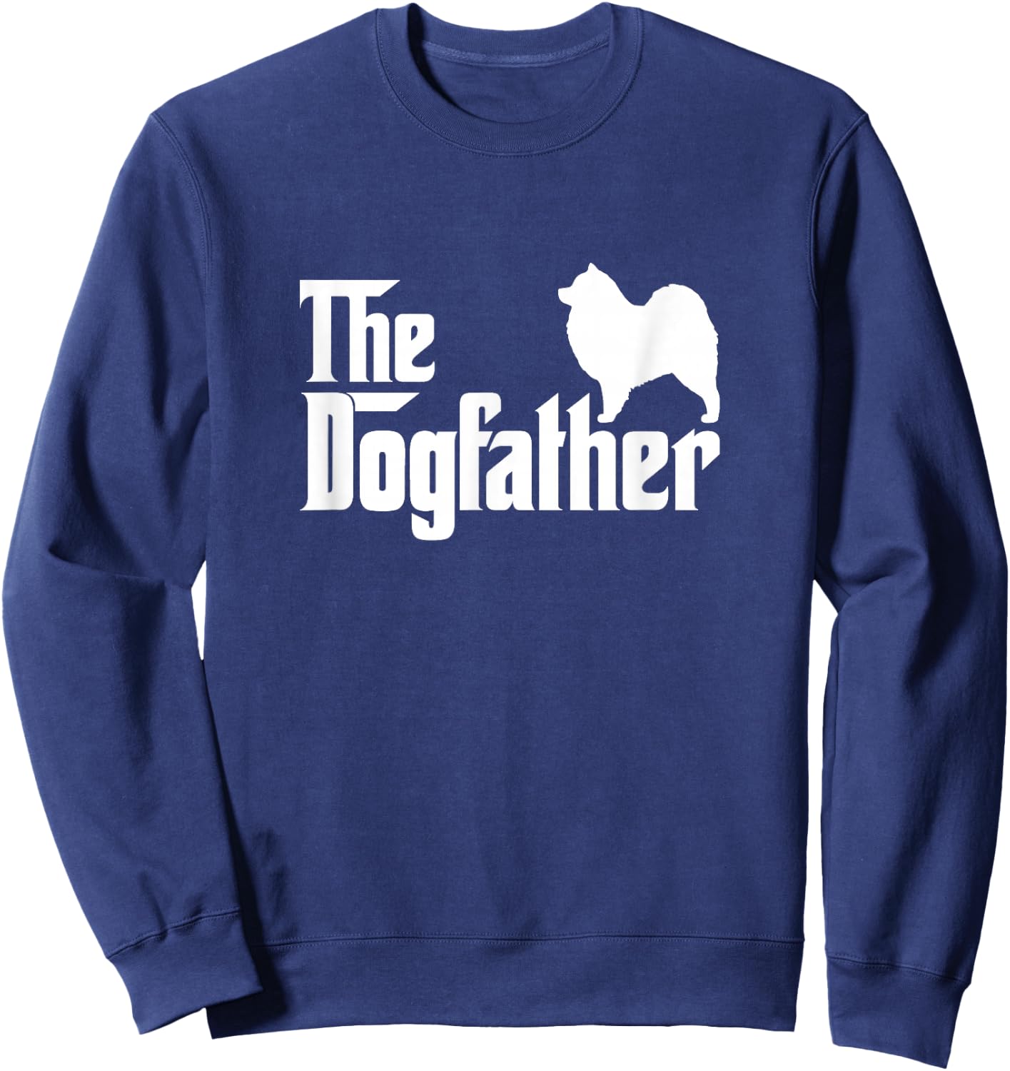 Samoyed Lover Gift DogFather Sweatshirt - Sweatshirt | Navy