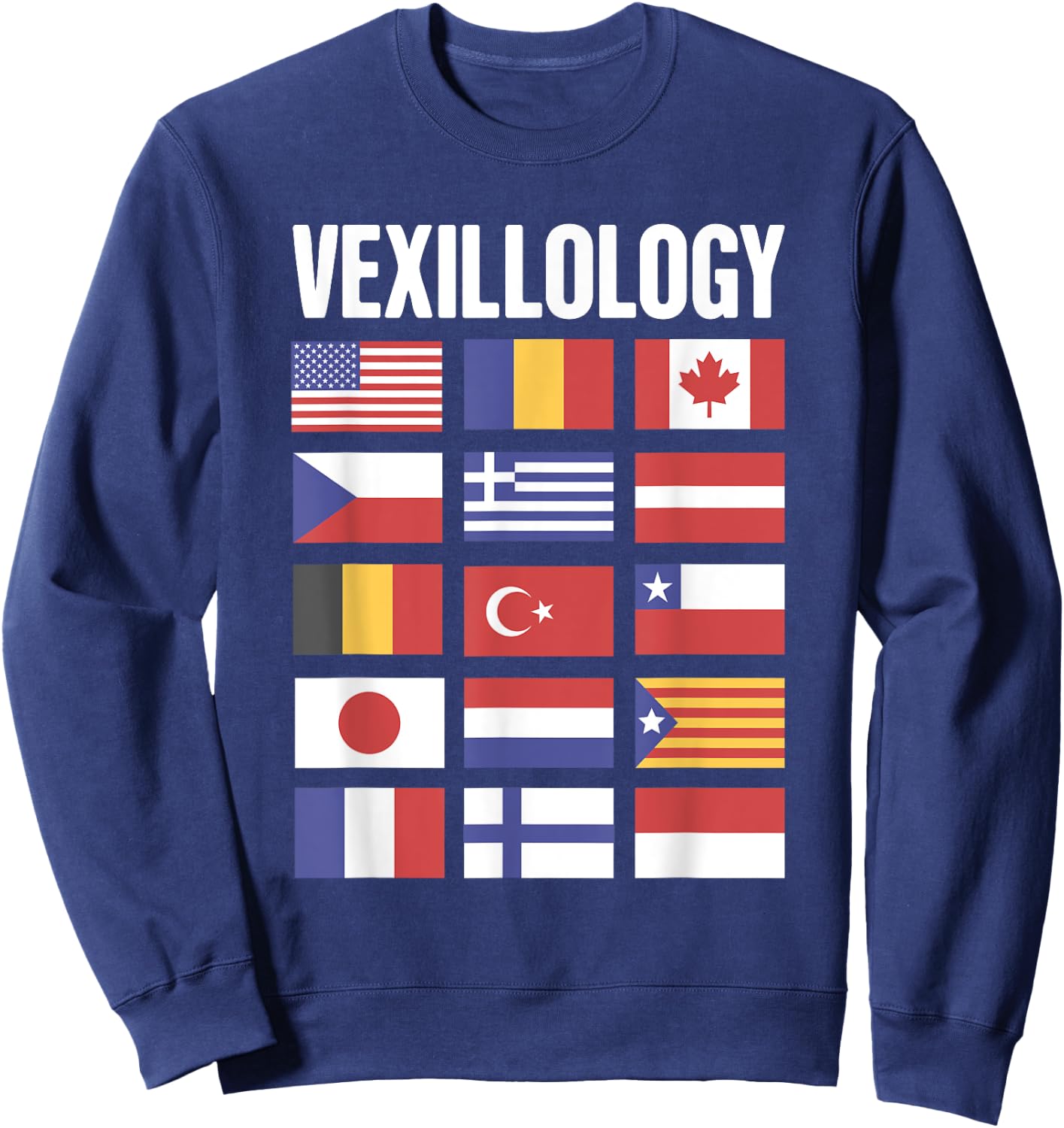 Vexillology Sweatshirt - Sweatshirt | Navy