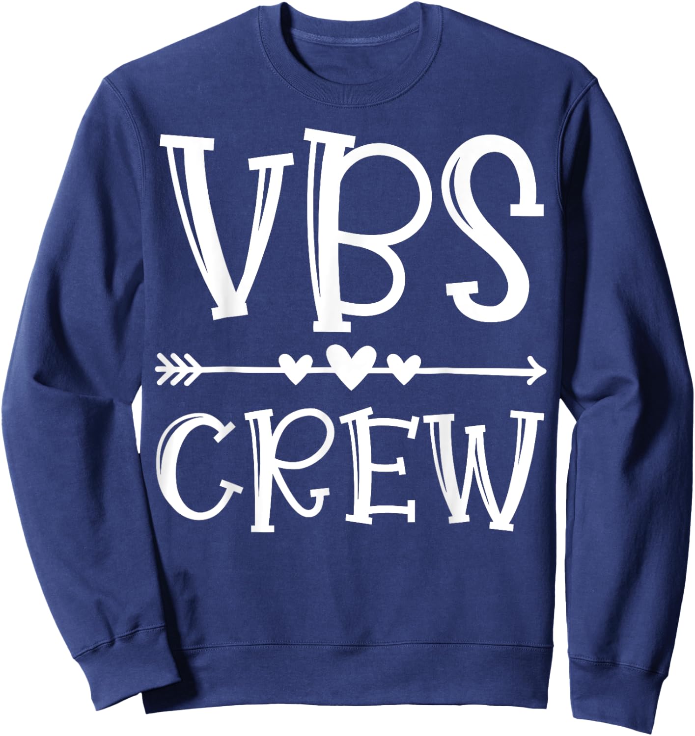 VBS Crew Faith-Based Gathering Sunday School Teacher Women Girls Kids Sweatshirt - Sweatshirt | Navy
