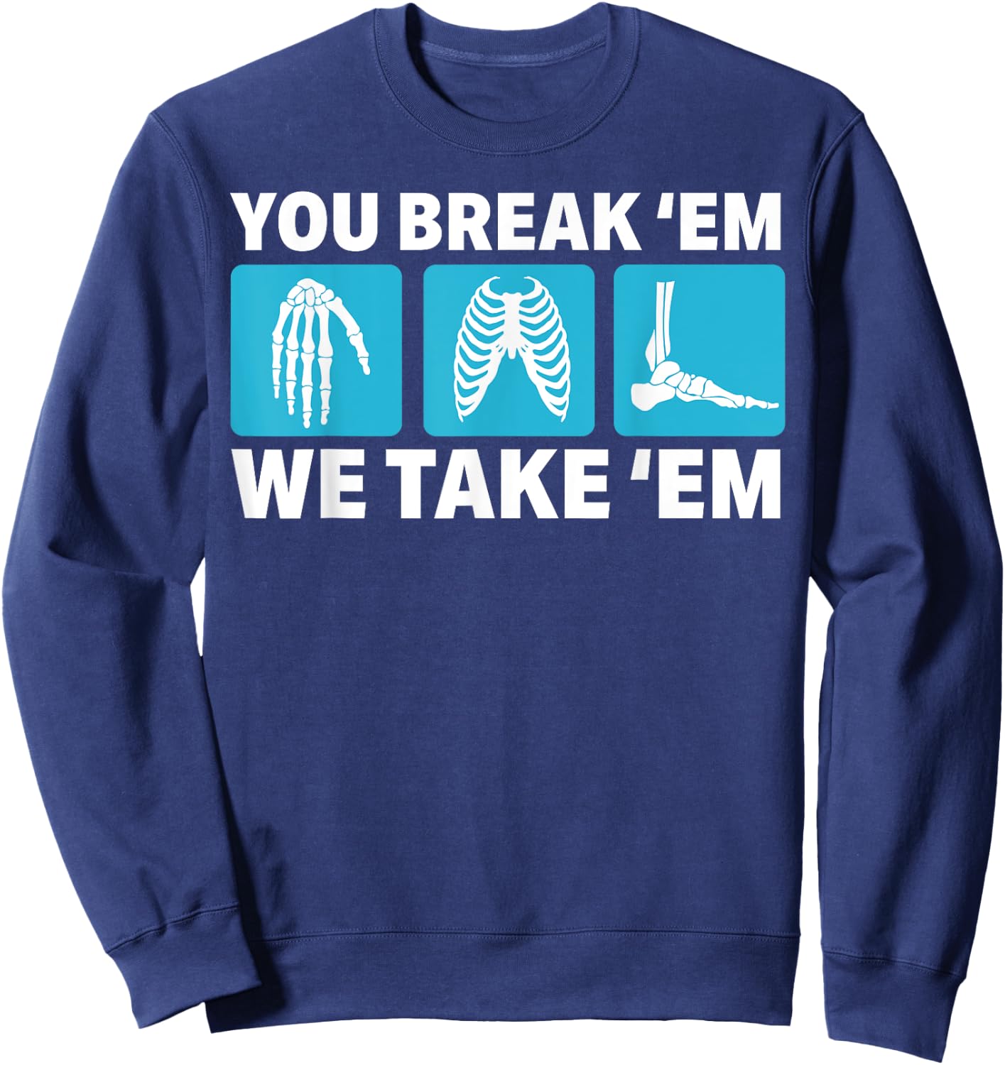 Vintage Radiology Technician Radiologist Expert Sweatshirt - Sweatshirt | Navy