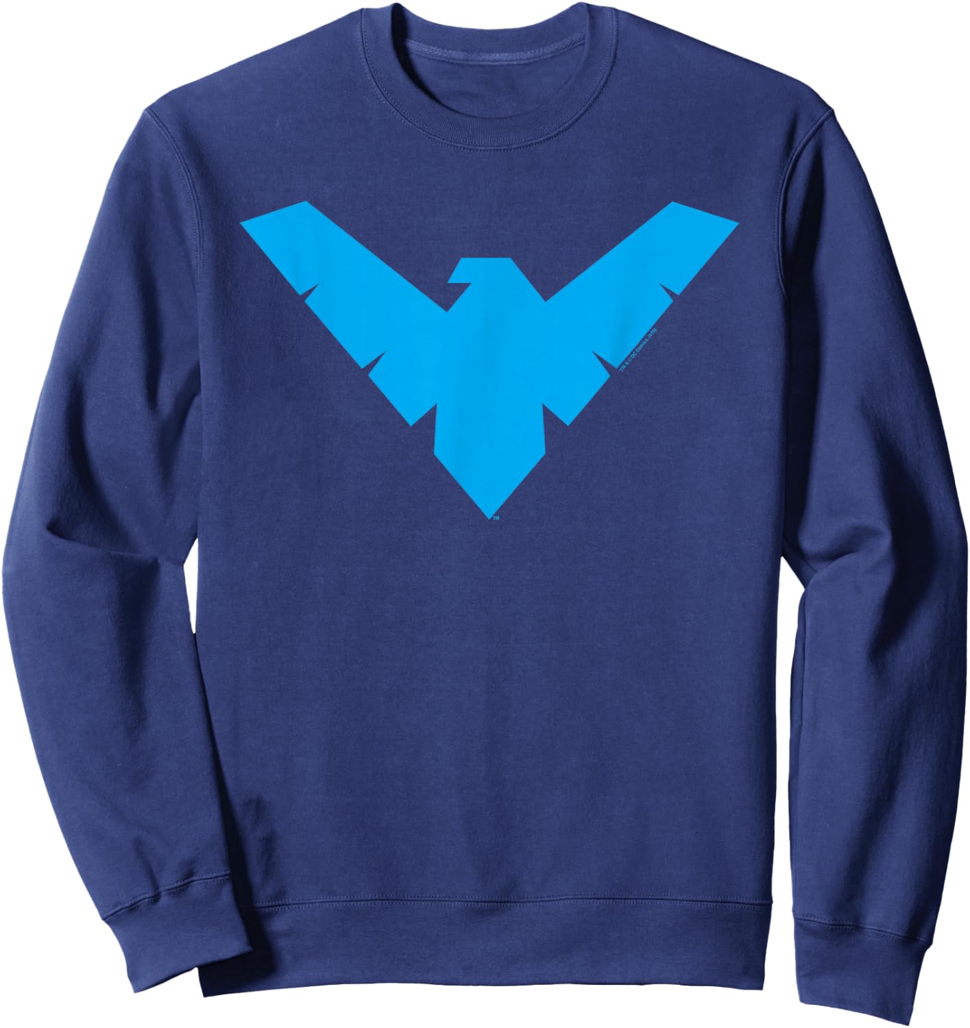 Batman Nightwing Symbol Sweatshirt - Sweatshirt | Navy