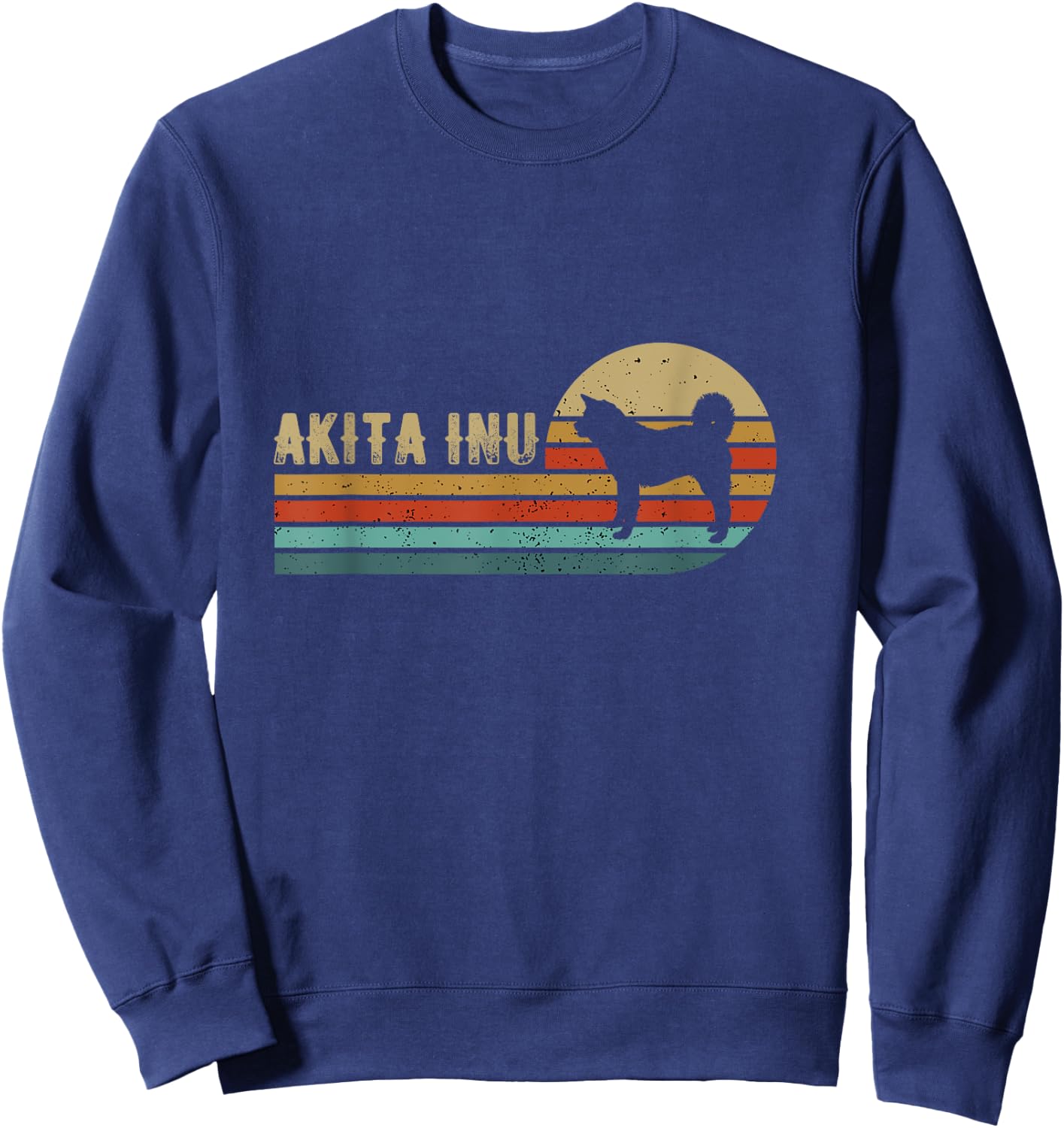 Akita Inu Dog Sweatshirt - Sweatshirt | Navy