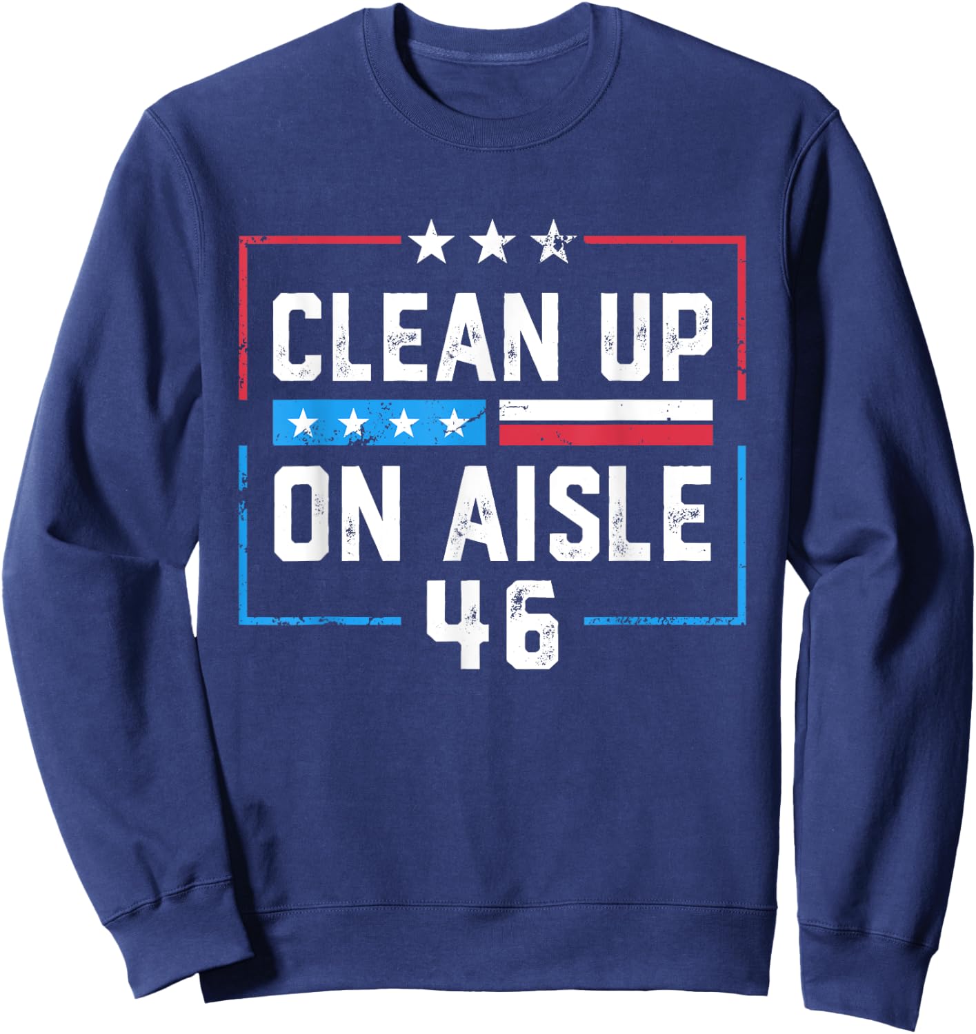 Clean Up In Aisle 46 American Vintage Sweatshirt - Sweatshirt | Navy