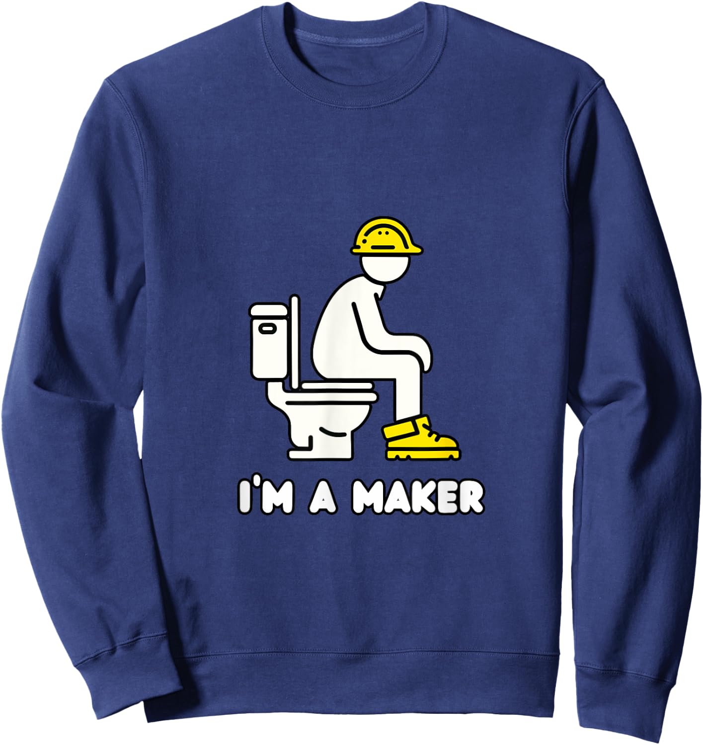 I'm a Maker Sweatshirt - Sweatshirt | Navy