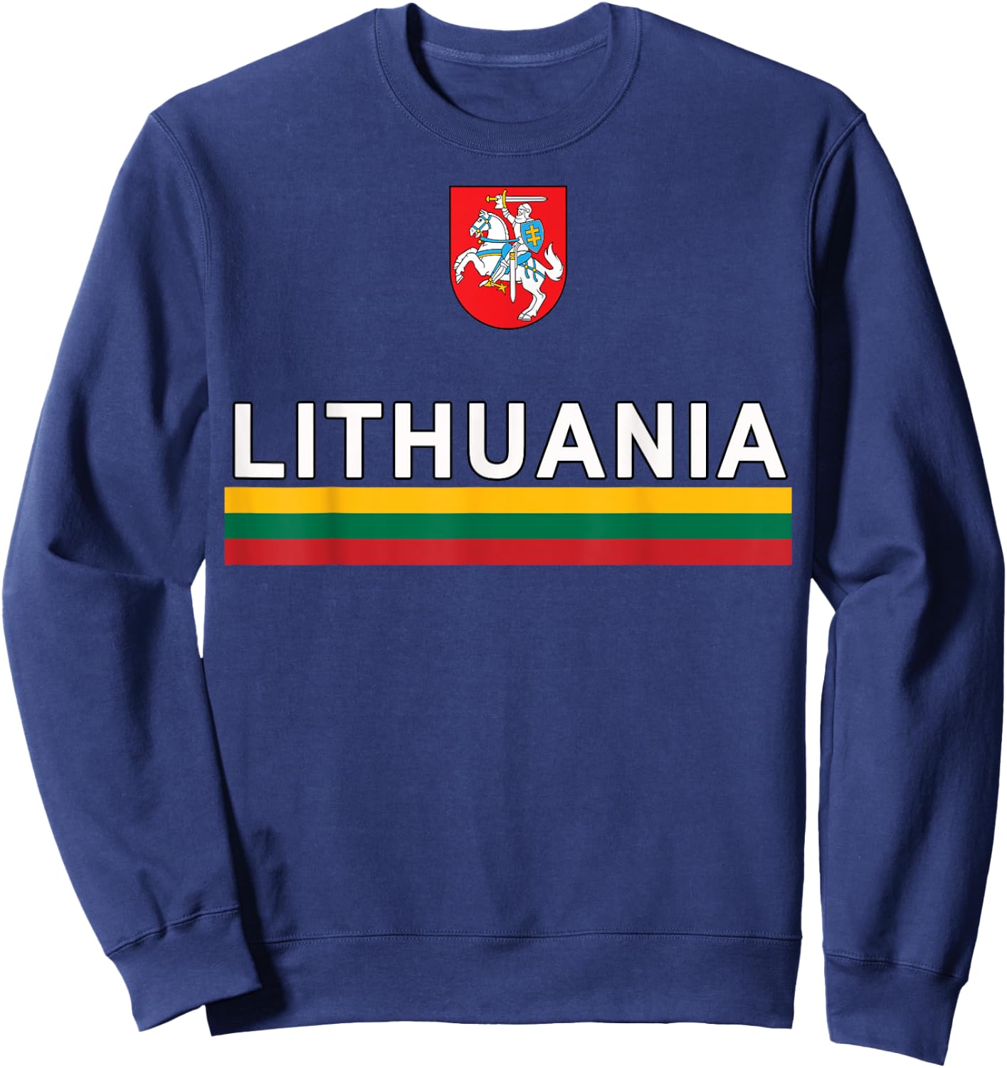 Lithuania - National Cultural Sweatshirt - Sweatshirt | Navy