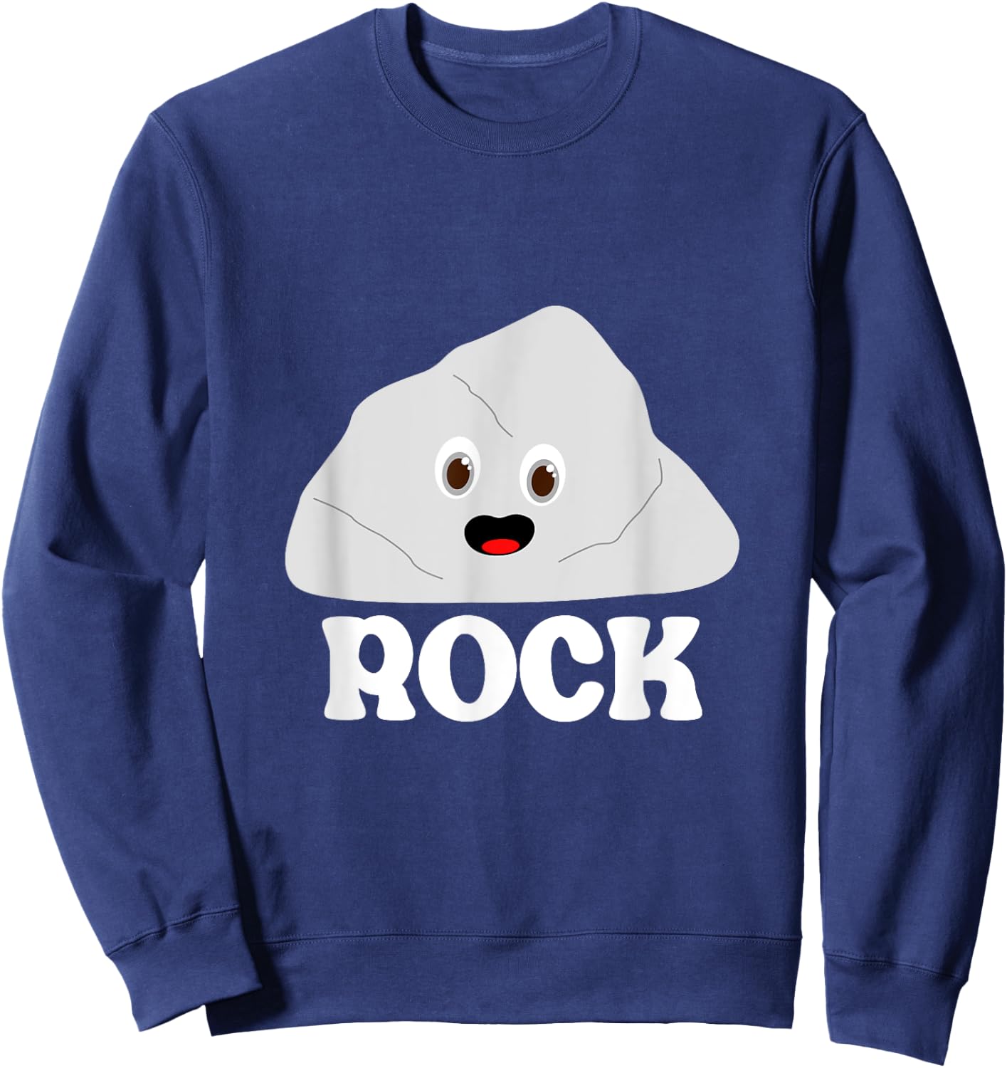 Rock Paper Scissors Matching Halloween Costumes Sweatshirt - Sweatshirt | Navy