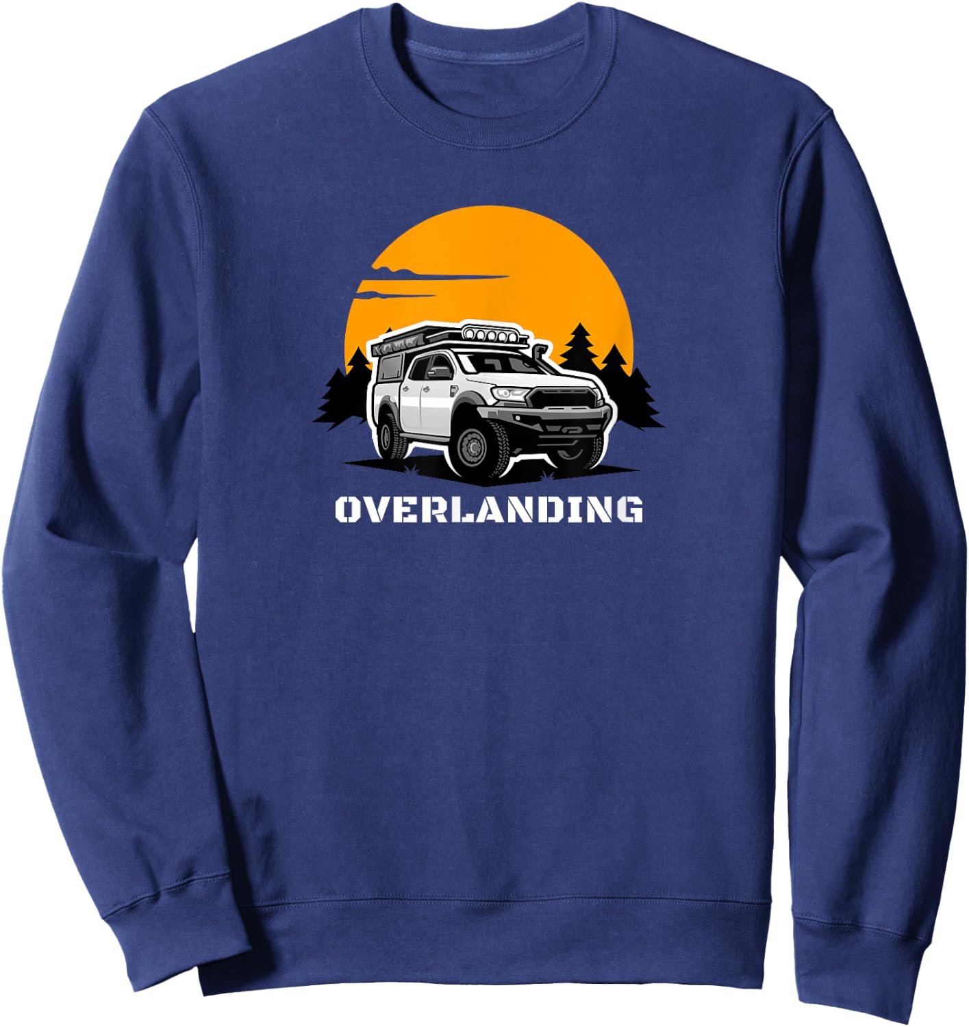 Overlanding Gear Accessories, Overlanding Light Bar Sweatshirt - Sweatshirt | Navy