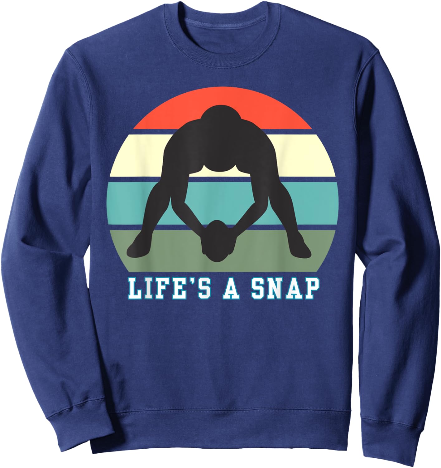 Long Snapper Shirt , Long Snappers, Long Snap Shirt Sweatshirt - Sweatshirt | Navy
