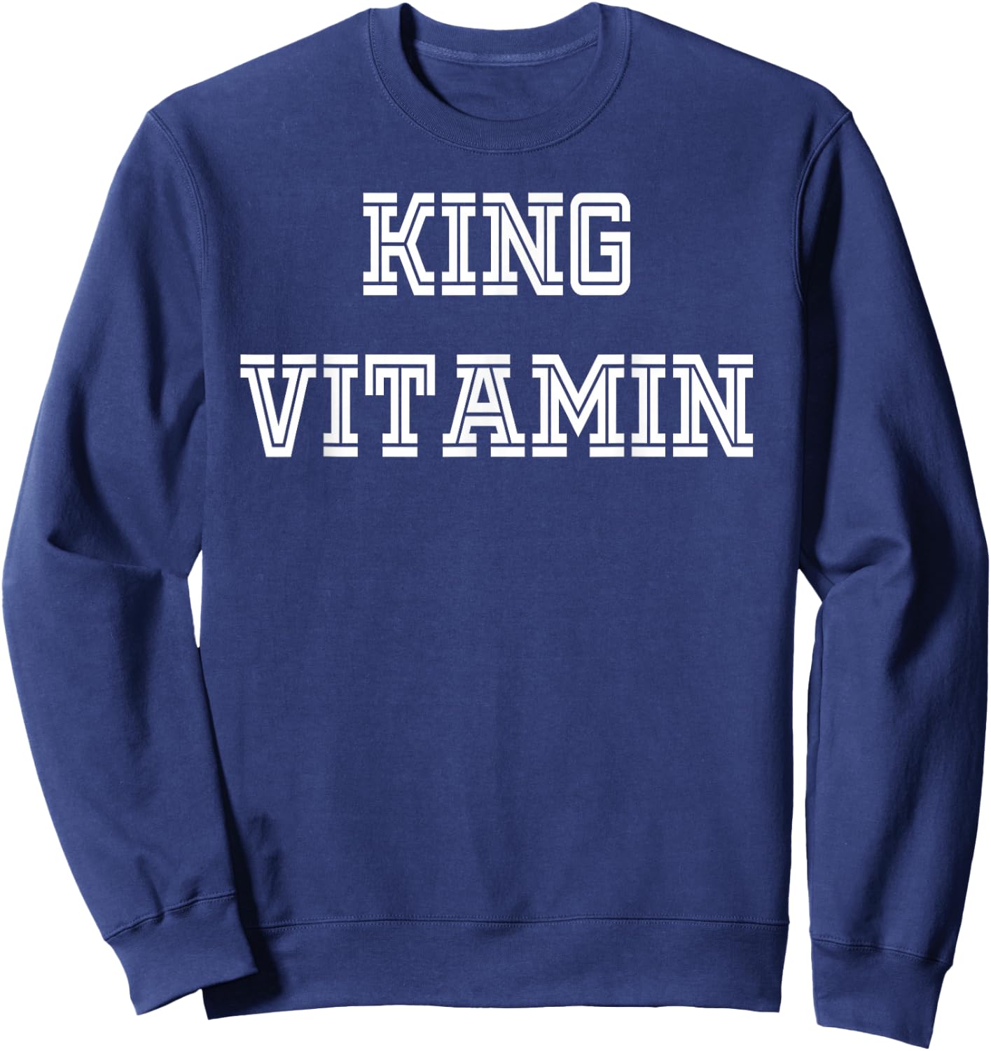 King Vitamin Sweatshirt - Sweatshirt | Navy