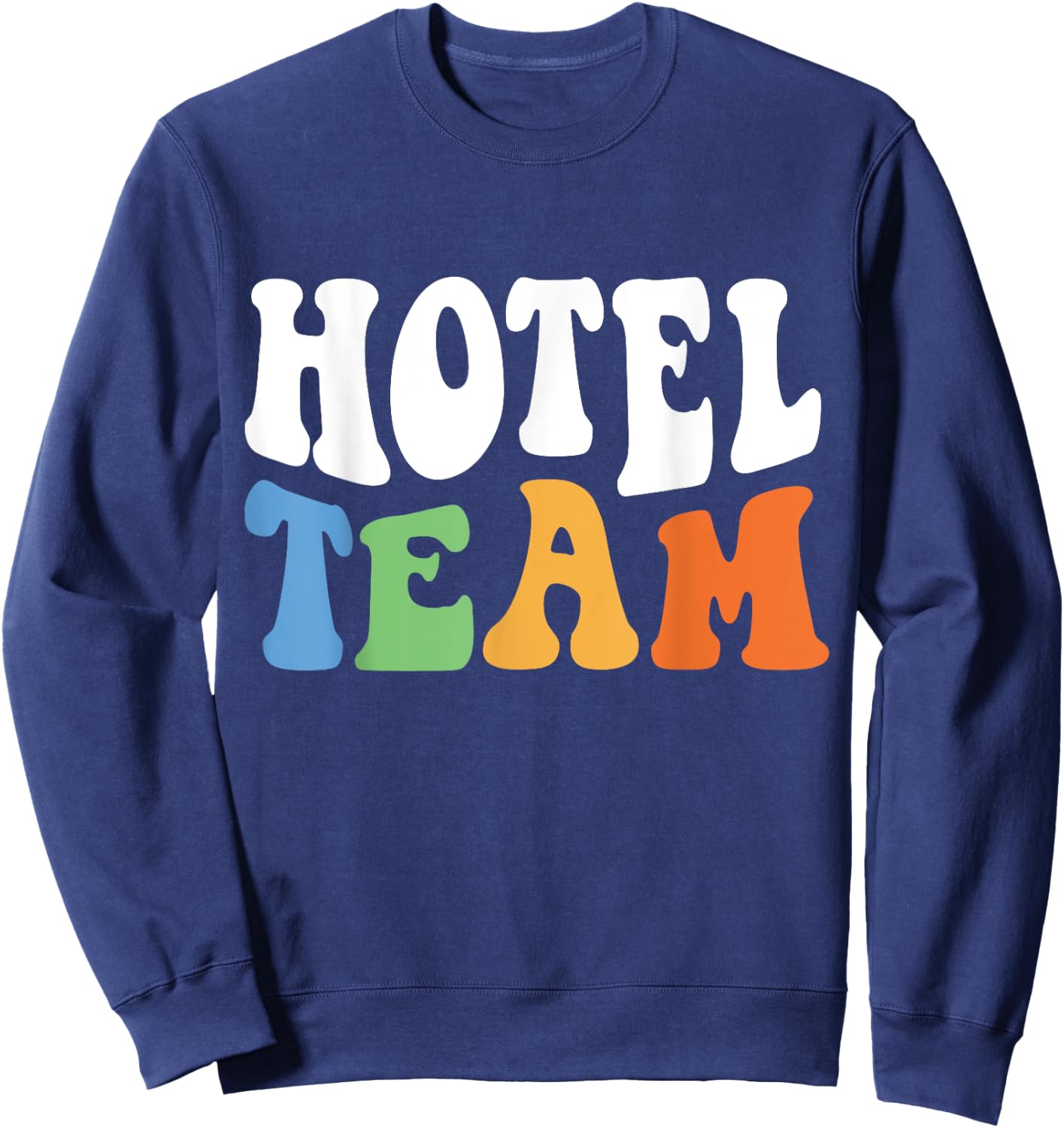 Hospitality Staff Front Desk Concierge Hotel Team Sweatshirt - Sweatshirt | Navy