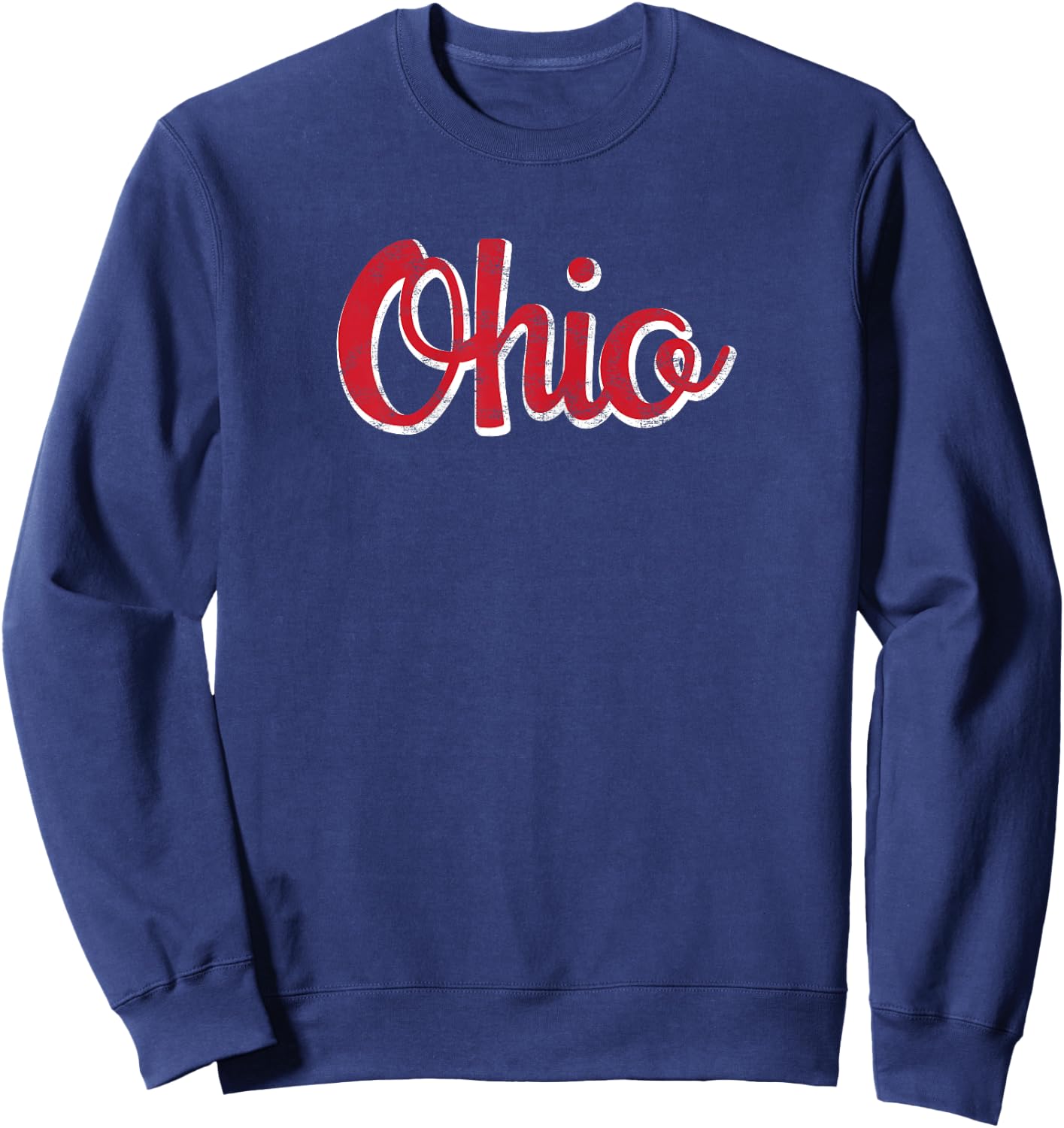 Ohio - Classic Ohio Script Sweatshirt - Sweatshirt | Navy