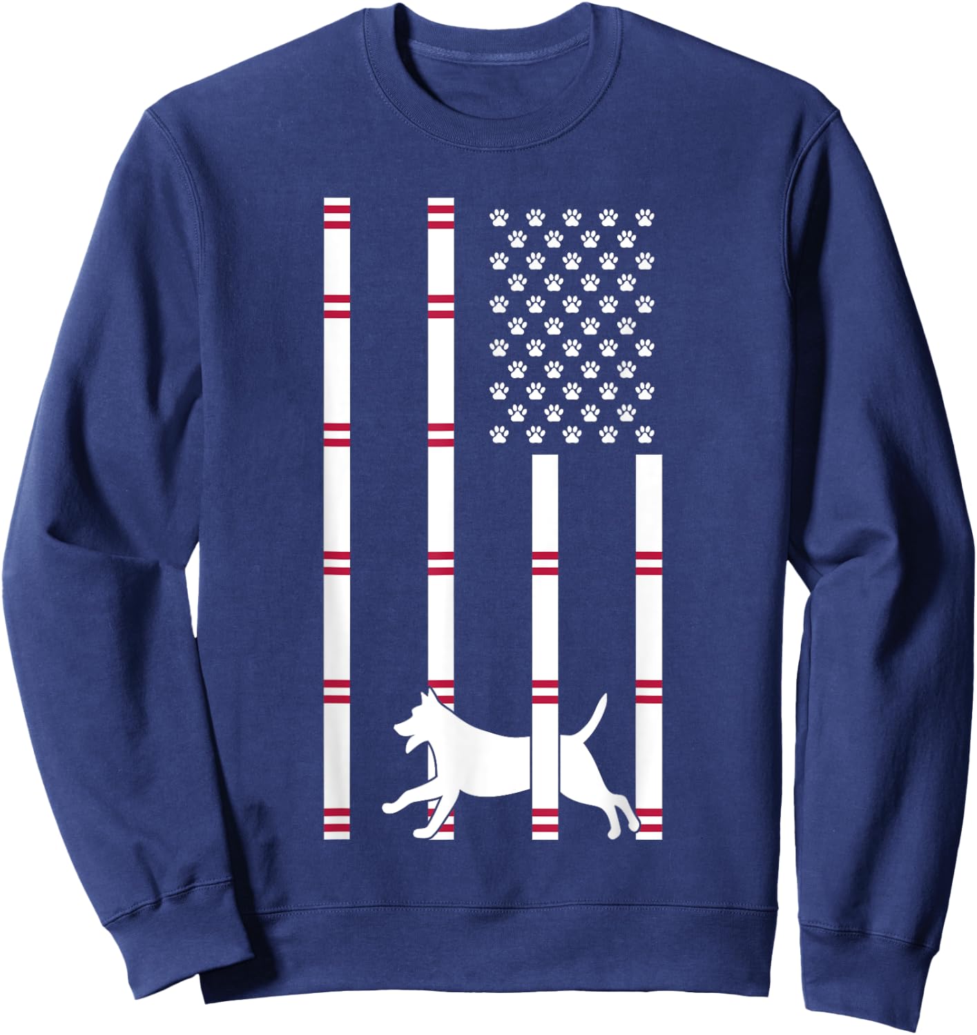 Canine Dog Agility Women Sweatshirt - Sweatshirt | Navy
