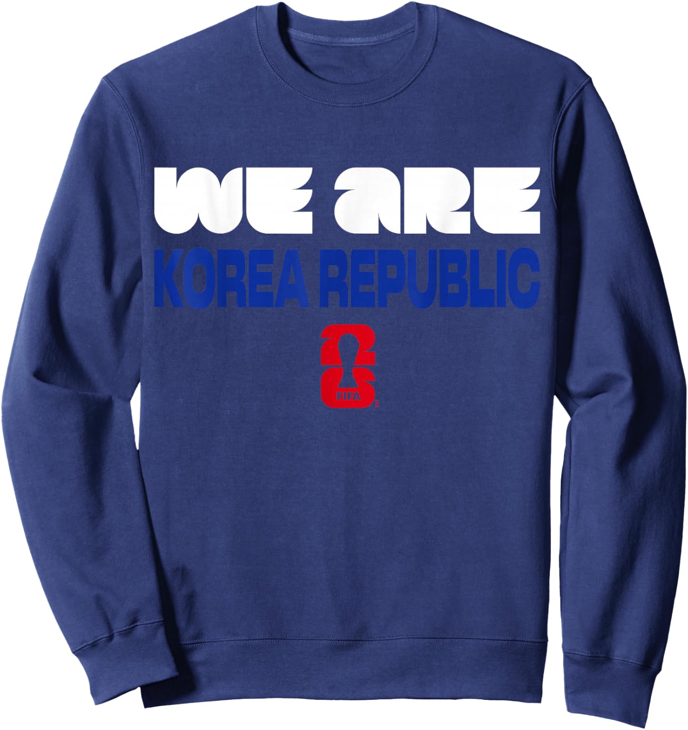 FIFA World CUP26 Qualifier We are Korea Sweatshirt - Sweatshirt | Navy