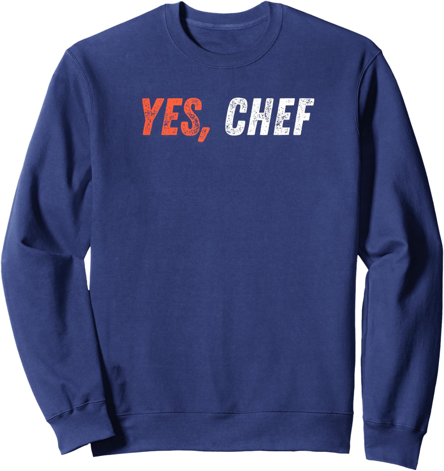 2 Each their Own Yes Chef Black Classic Fit Short Sleeve Small Sweatshirt - Sweatshirt | Navy