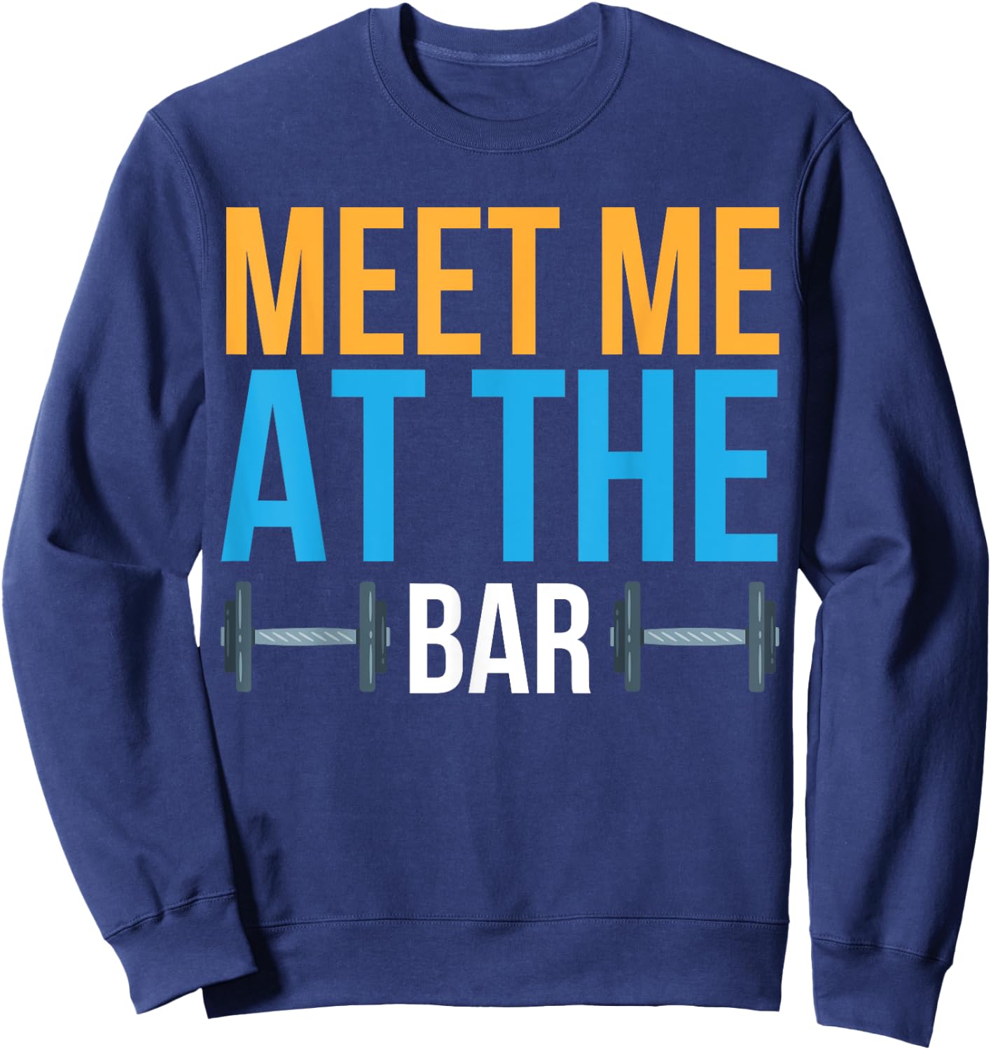 Meet Me At The Bar Sweatshirt - Sweatshirt | Navy