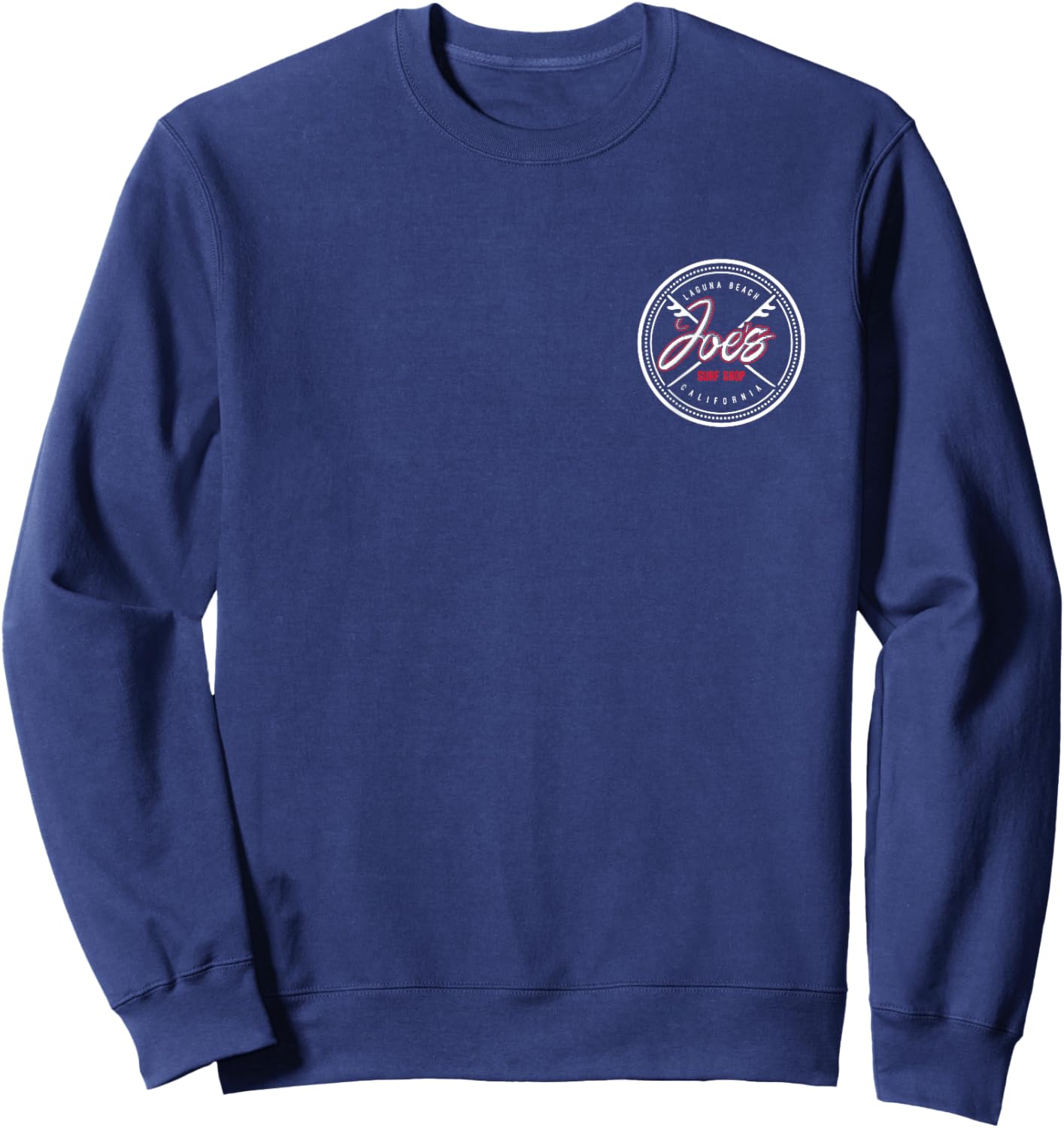 Joe's Surf Double Boards Logo Graphic Sweatshirt - Sweatshirt | Navy
