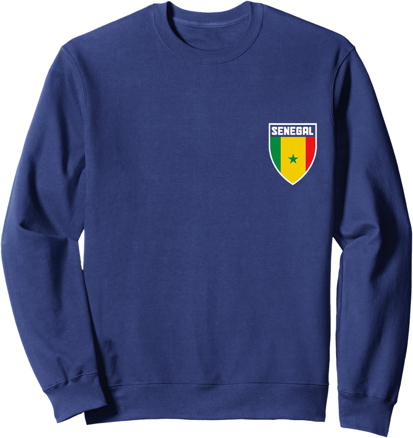 Senegal Pride Senegalese Flag African Roots Heritage Sweatshirt - Sweatshirt | Navy