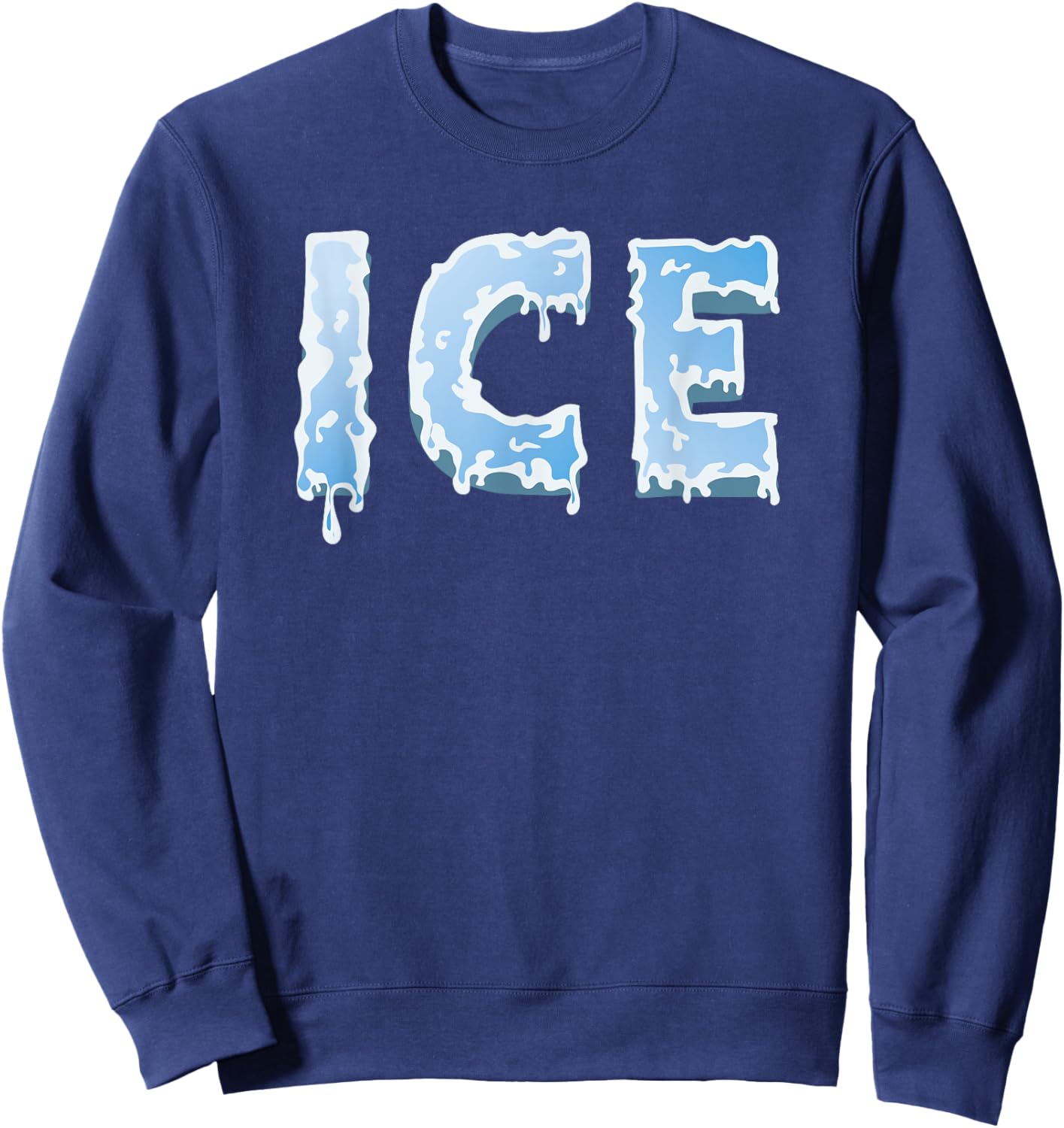 Fire & Ice Matching Couple Halloween Best Friends Sweatshirt - Sweatshirt | Navy