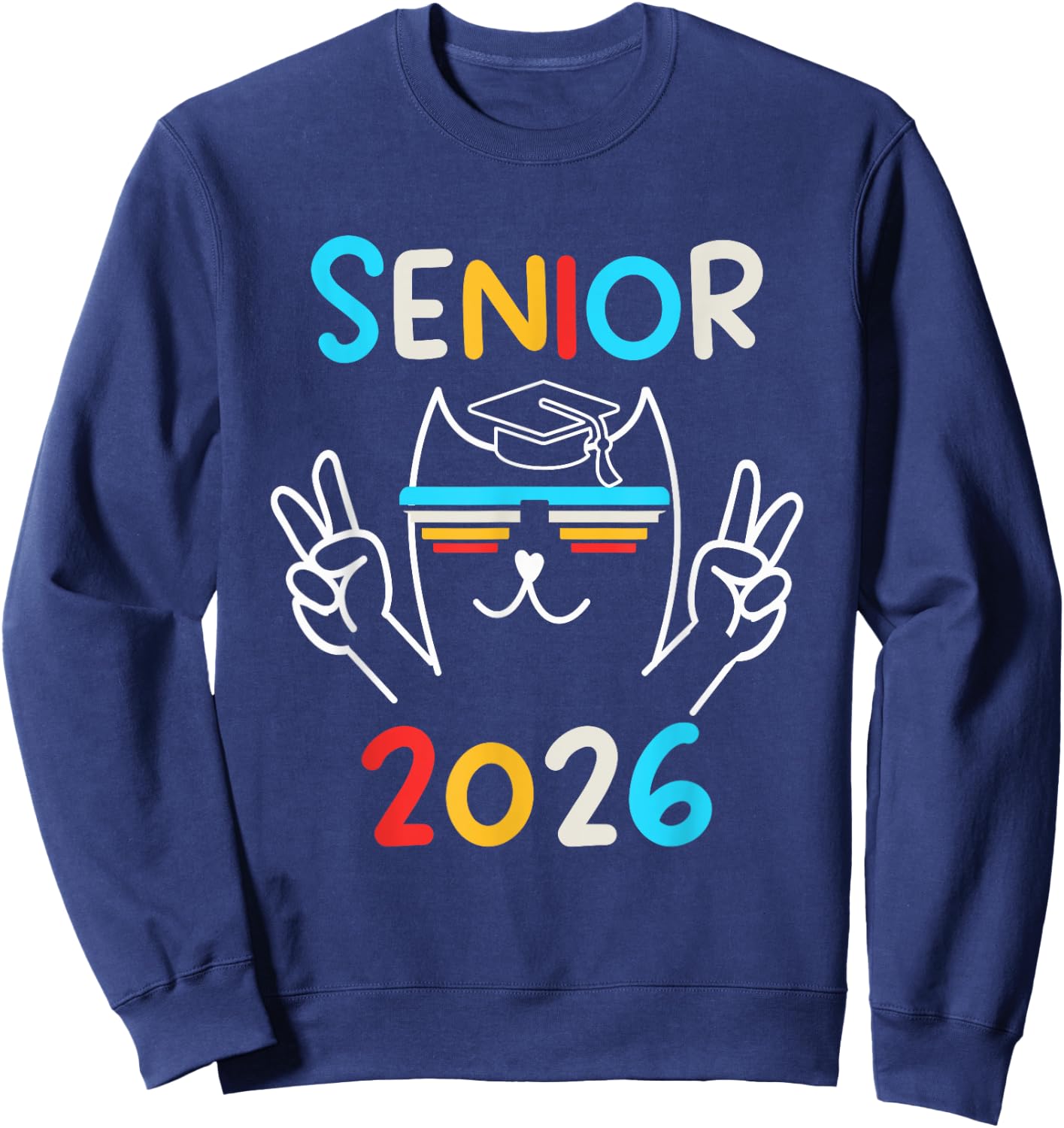 Class Of 2026 Sweatshirt - Sweatshirt | Navy