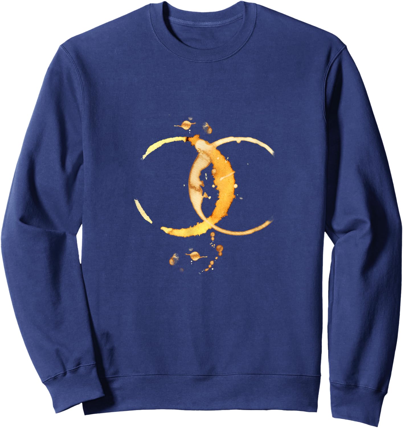 Coffee stain Sweatshirt - Sweatshirt | Navy