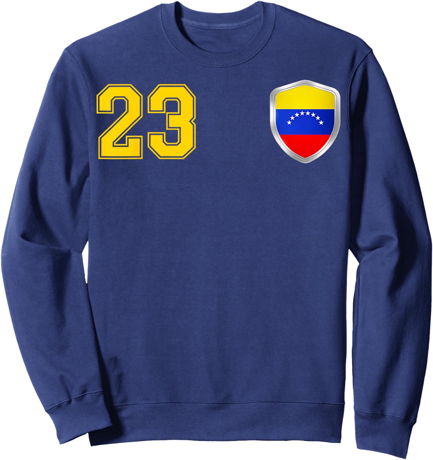 Venezuela - La Vinotinto Team Soccer Design for Venezuelans Sweatshirt - Sweatshirt | Navy
