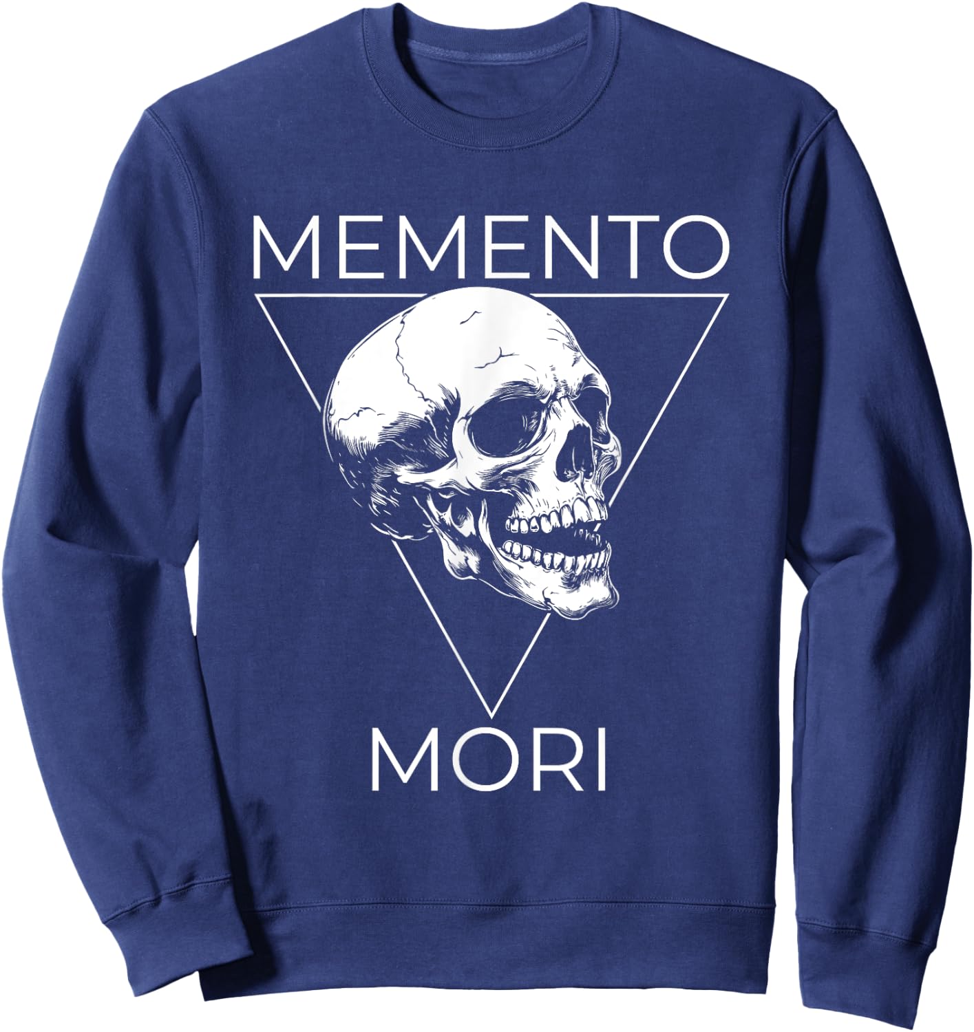 Philosophers Memento Mori Sweatshirt - Sweatshirt | Navy