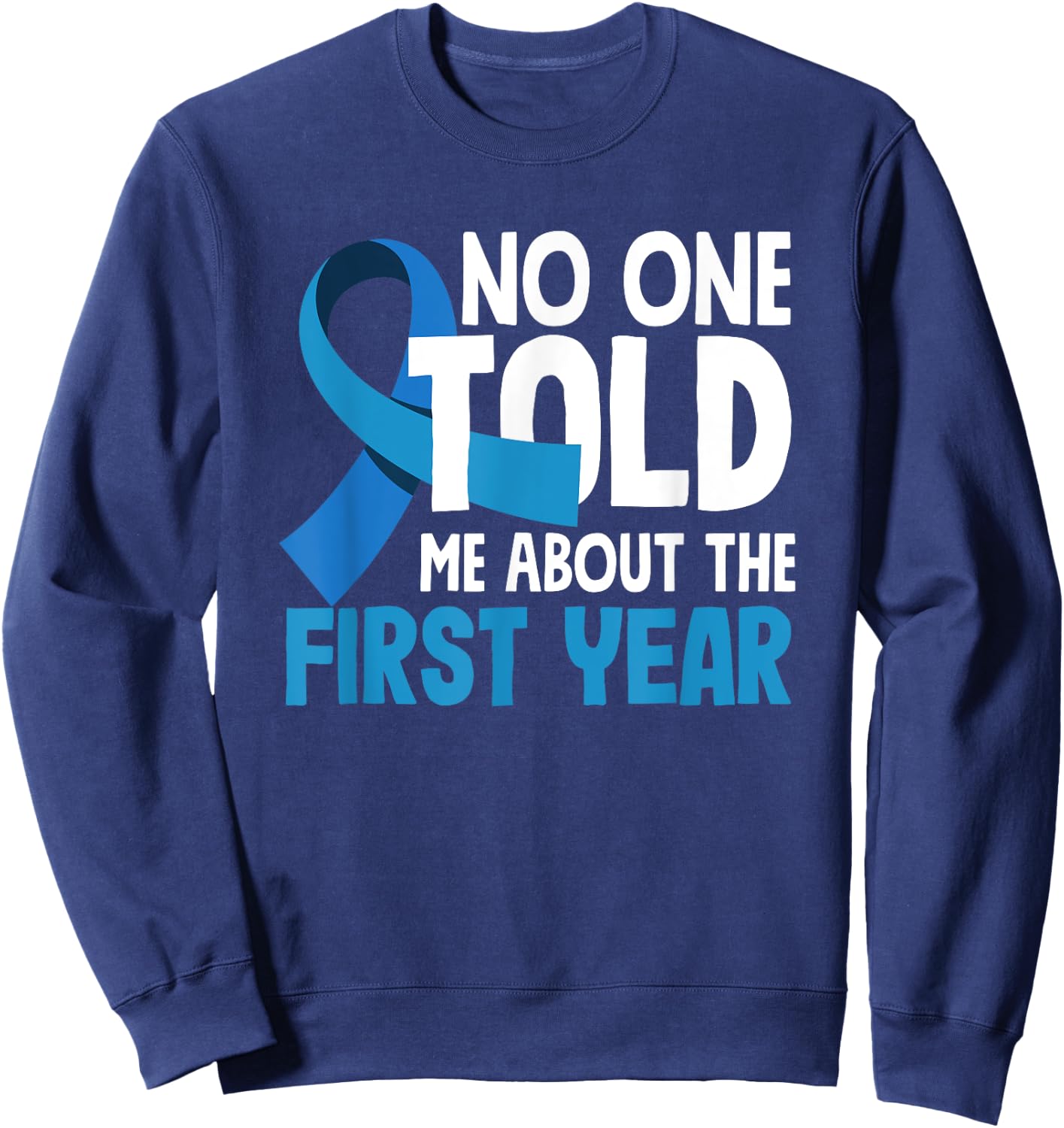 Prostate Cancer Warrior Prostate Cancer Awareness Sweatshirt - Sweatshirt | Navy