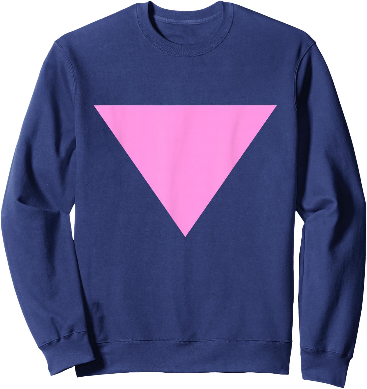 Pink Triangle Sweatshirt - Sweatshirt | Navy