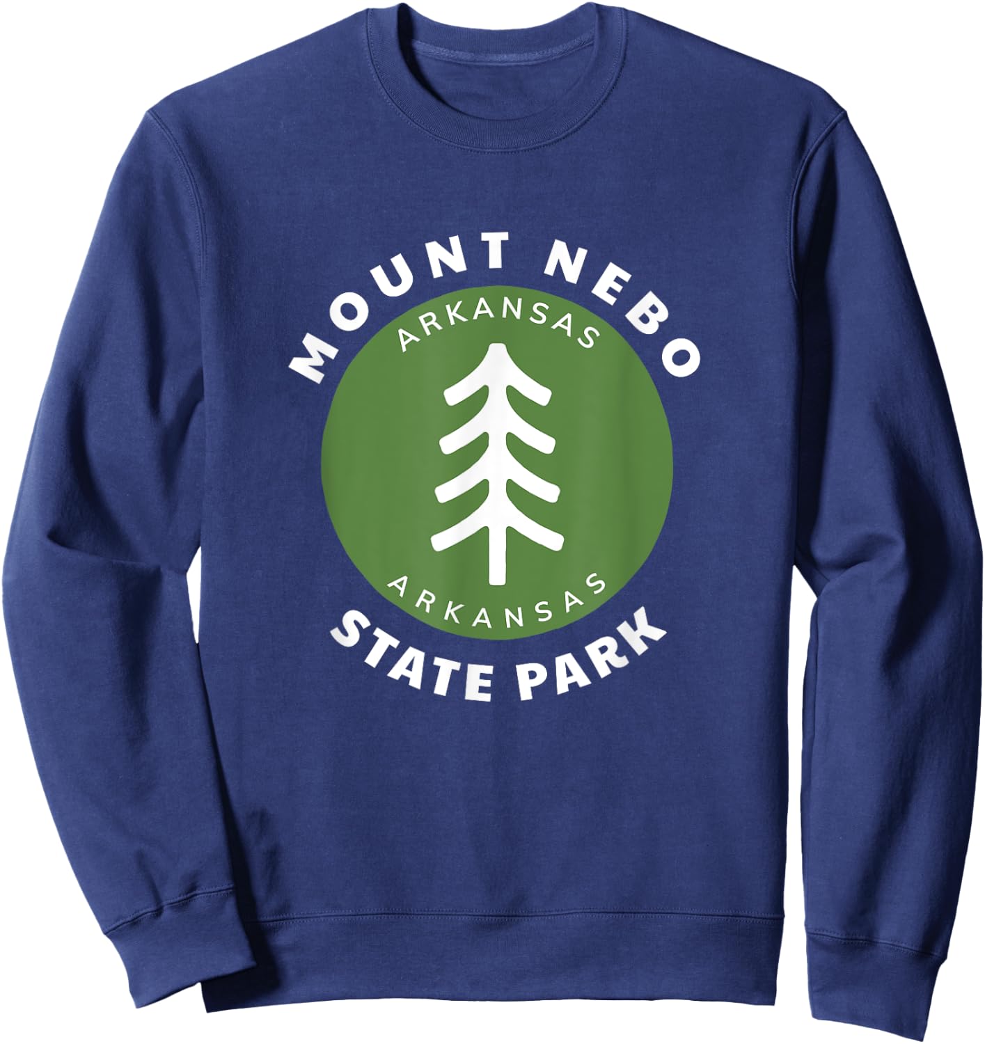 Mount Nebo State Park Arkansas Vacation Souvenir Sweatshirt - Sweatshirt | Navy