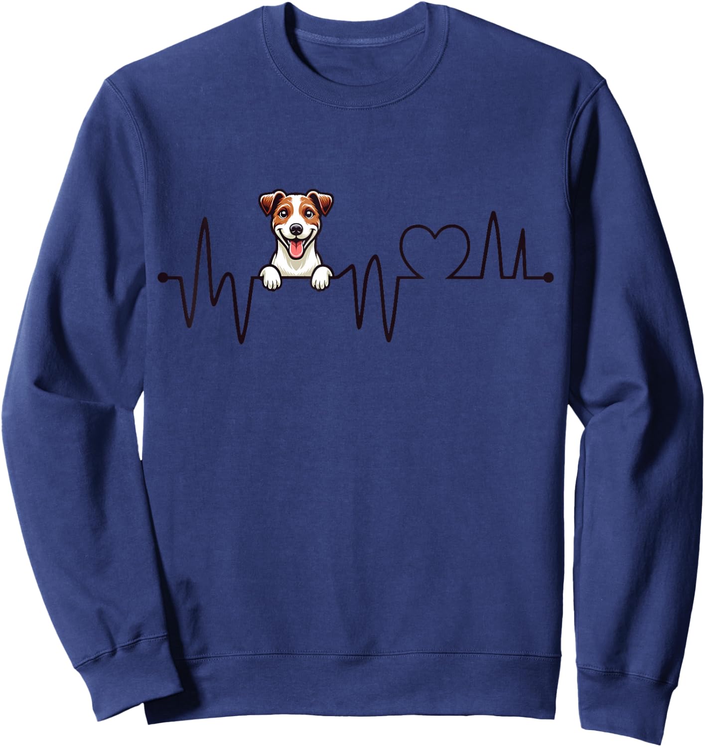 Jack Russell Terrier Lover - Men Women Kids Sweatshirt - Sweatshirt | Navy