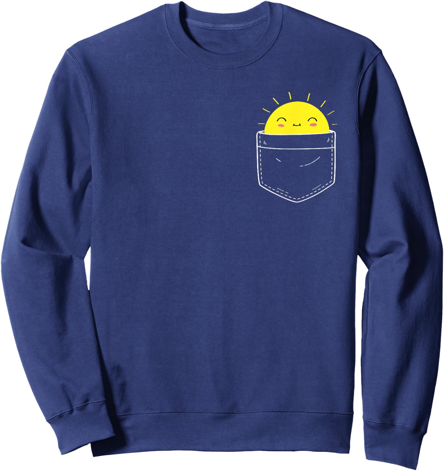 Pocket of Sunshine in my Pocket Sweatshirt - Sweatshirt | Navy