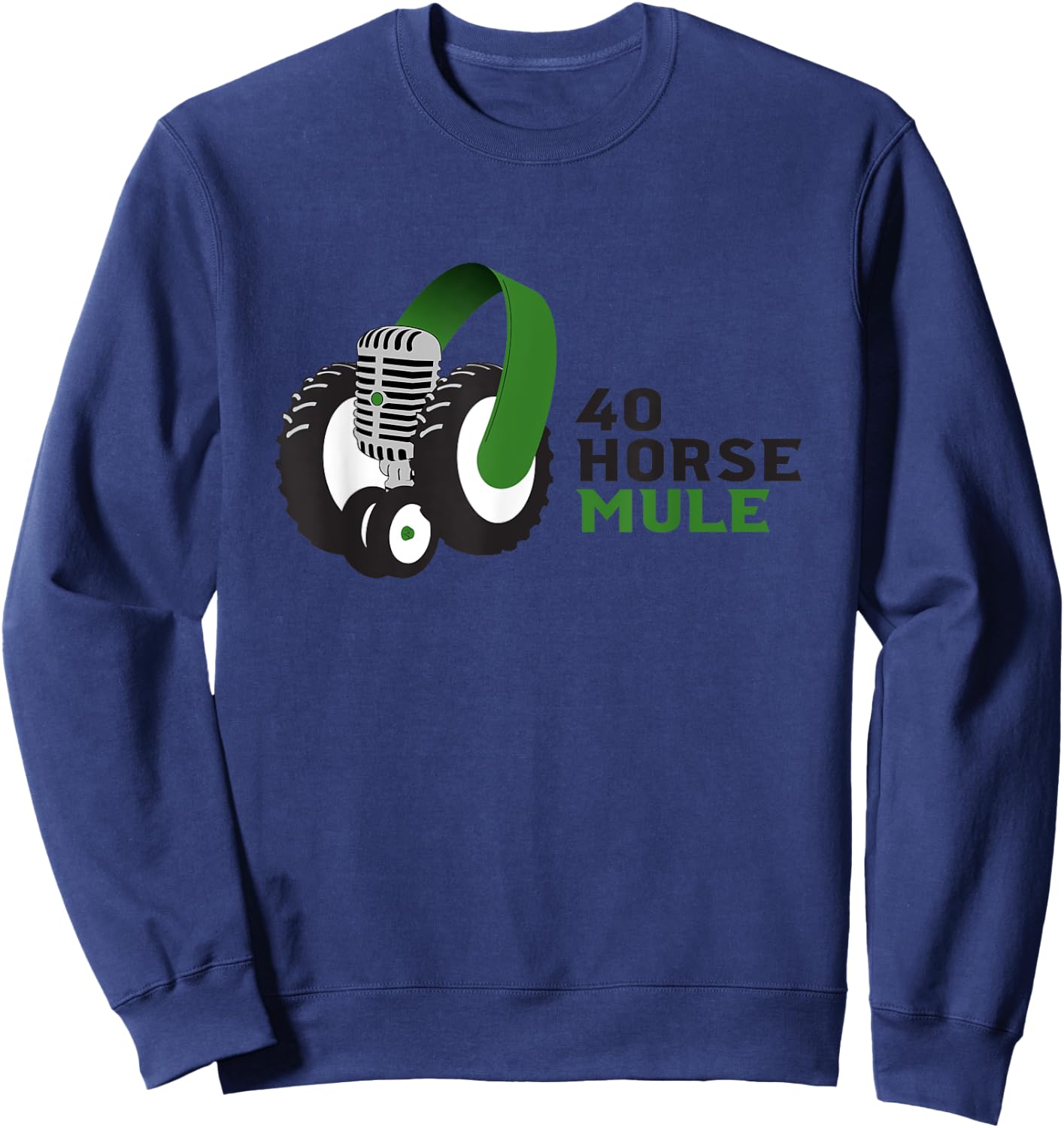40 Horse Mule Sweatshirt - Sweatshirt | Navy